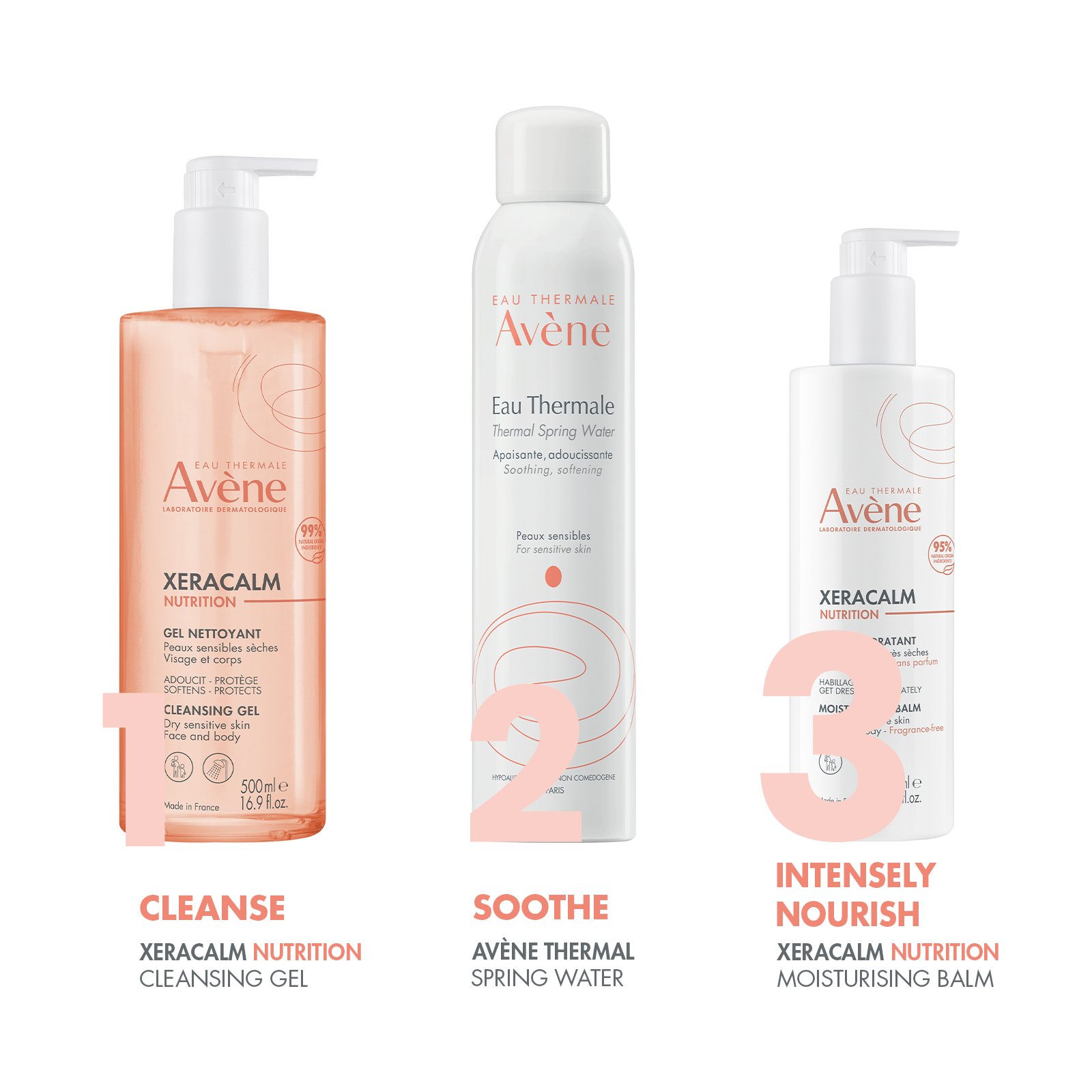 Avene Xeracalm Nutrition Moisturising Balm 400ml - Image 4