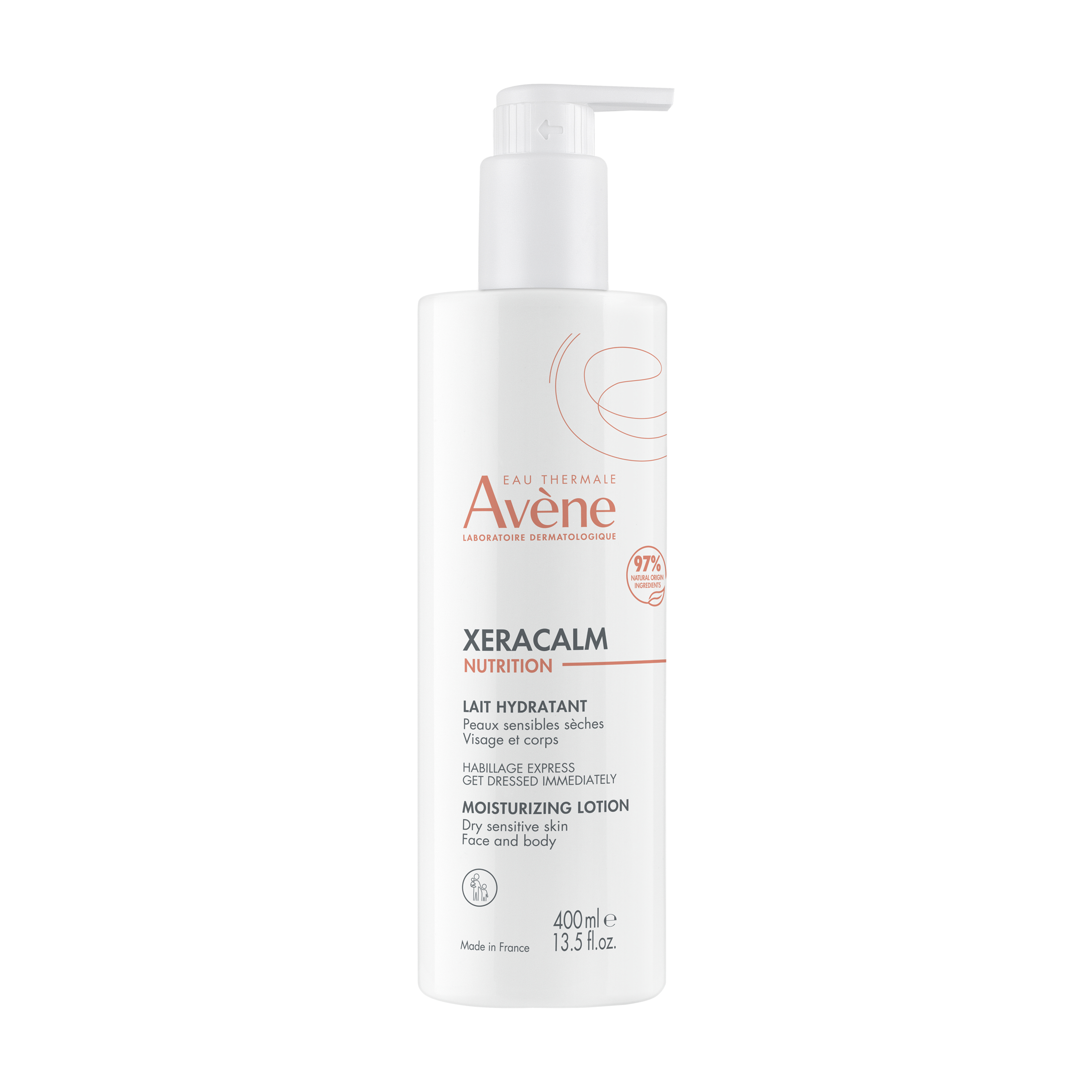 Avene Xeracalm Nutrition Moisturising Lotion 400ml - Image 1
