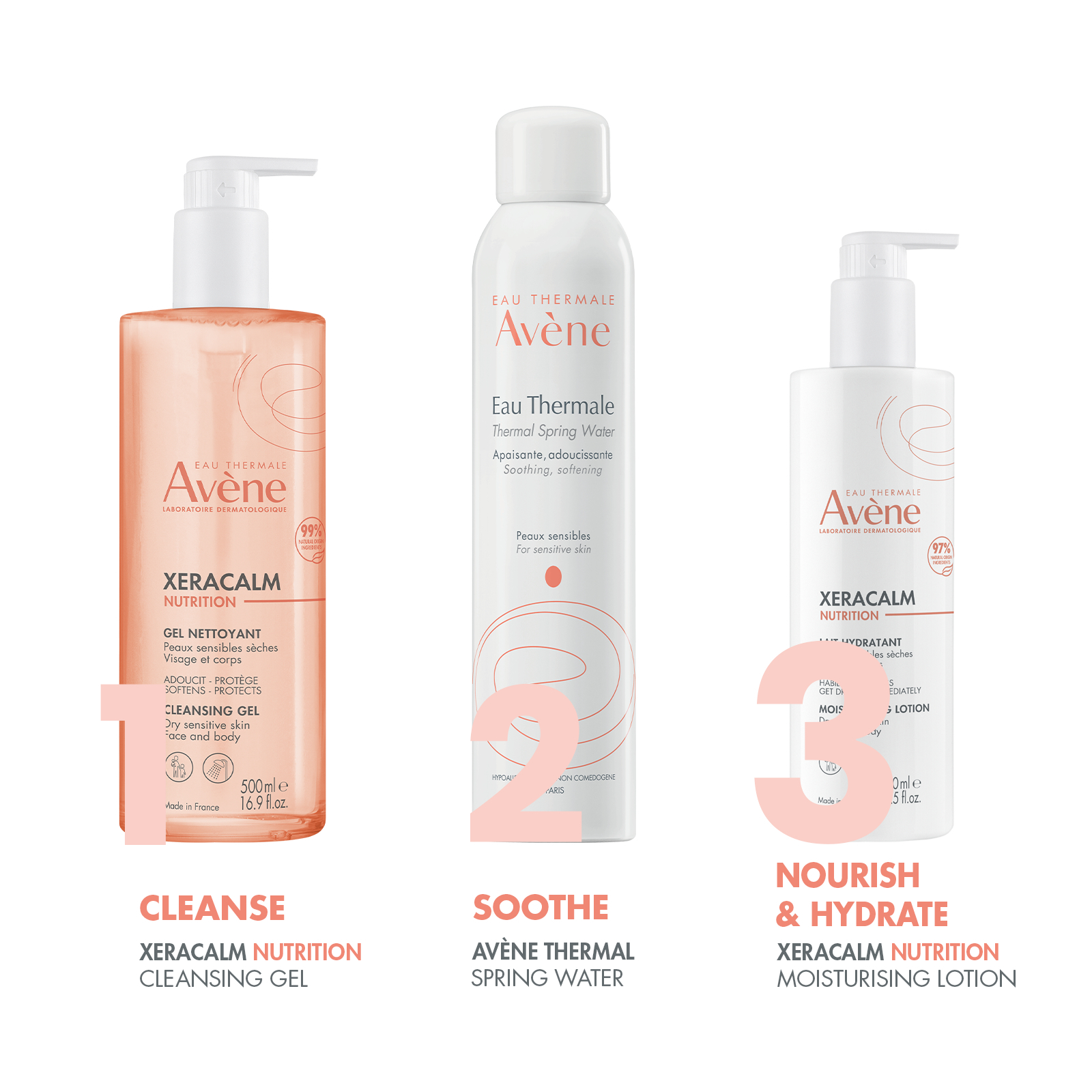 Avene Xeracalm Nutrition Moisturising Lotion 400ml - Image 5