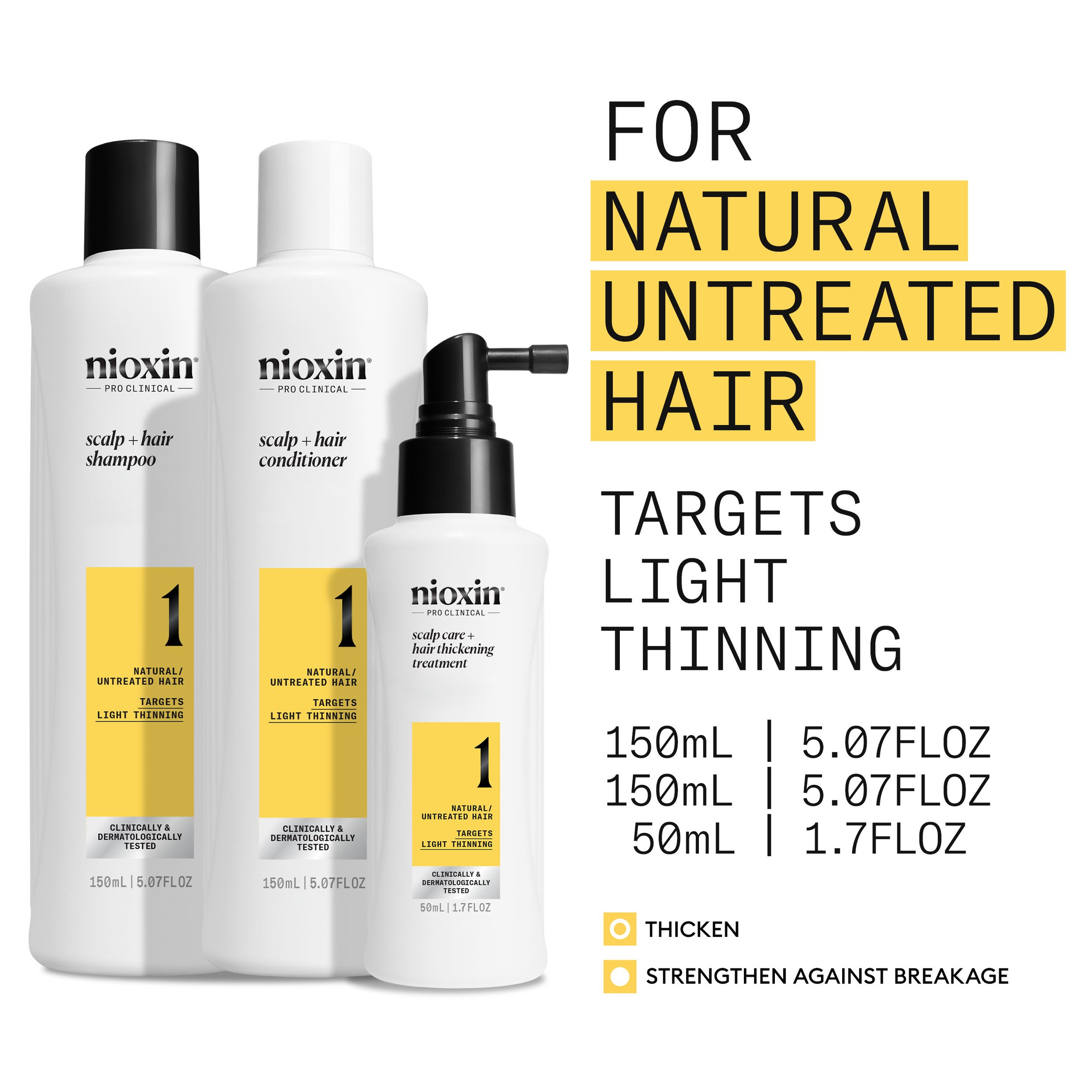 Nioxin Scalp + Hair Thickening System 1 Trial Kit 1 pack - Image 8