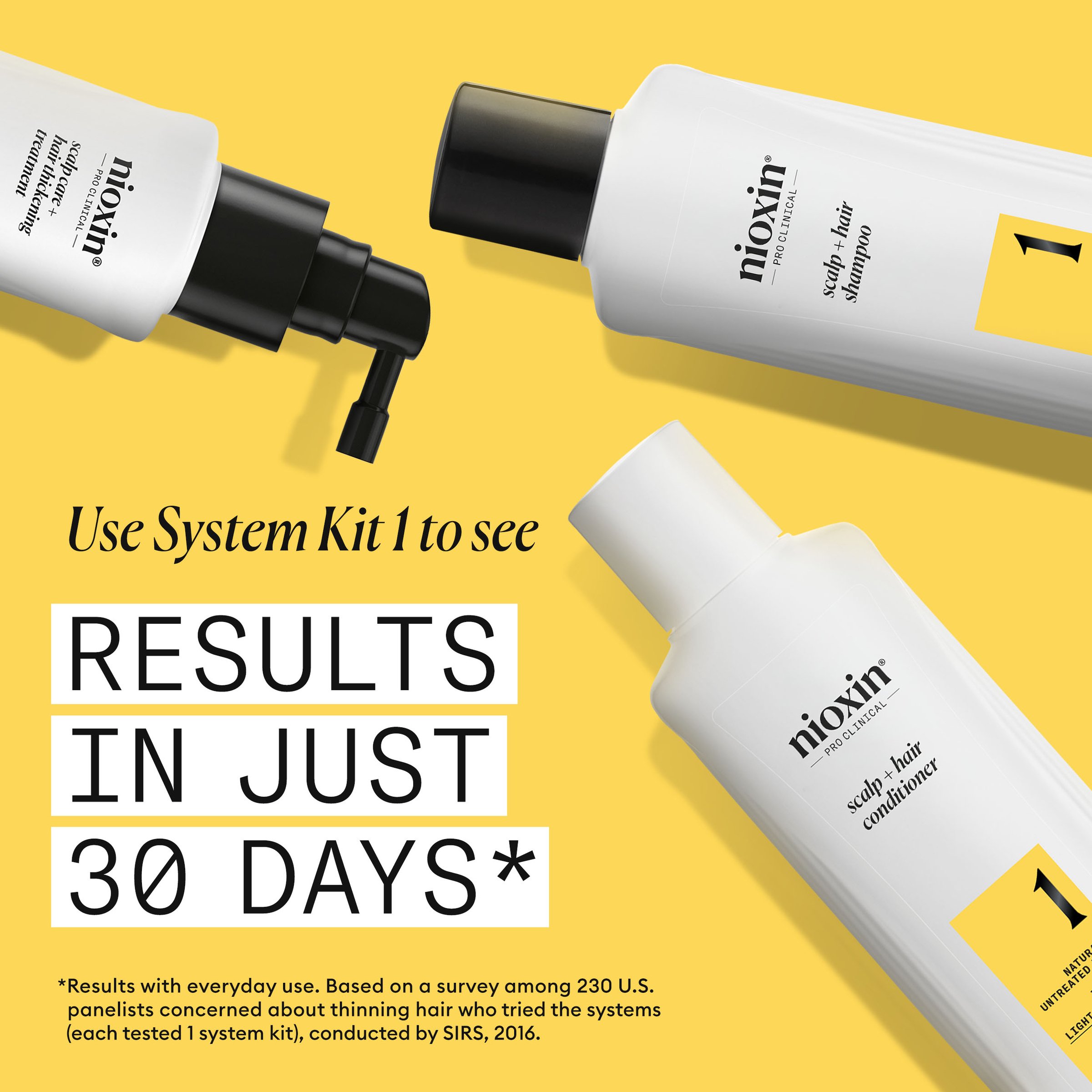 Nioxin Scalp + Hair Thickening System 1 Trial Kit 1 pack - Image 9