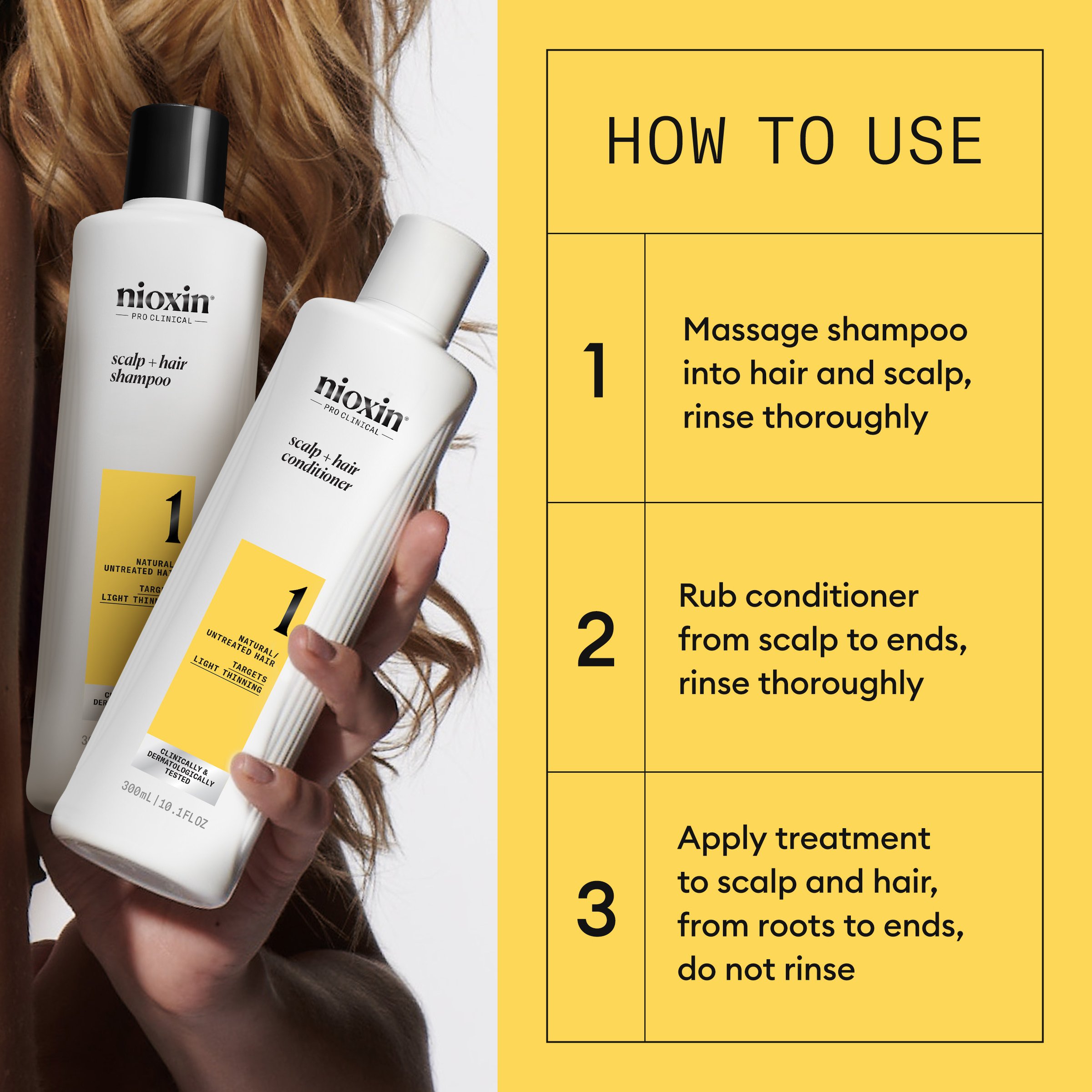 Nioxin Scalp + Hair Thickening System 1 Trial Kit 1 pack - Image 6