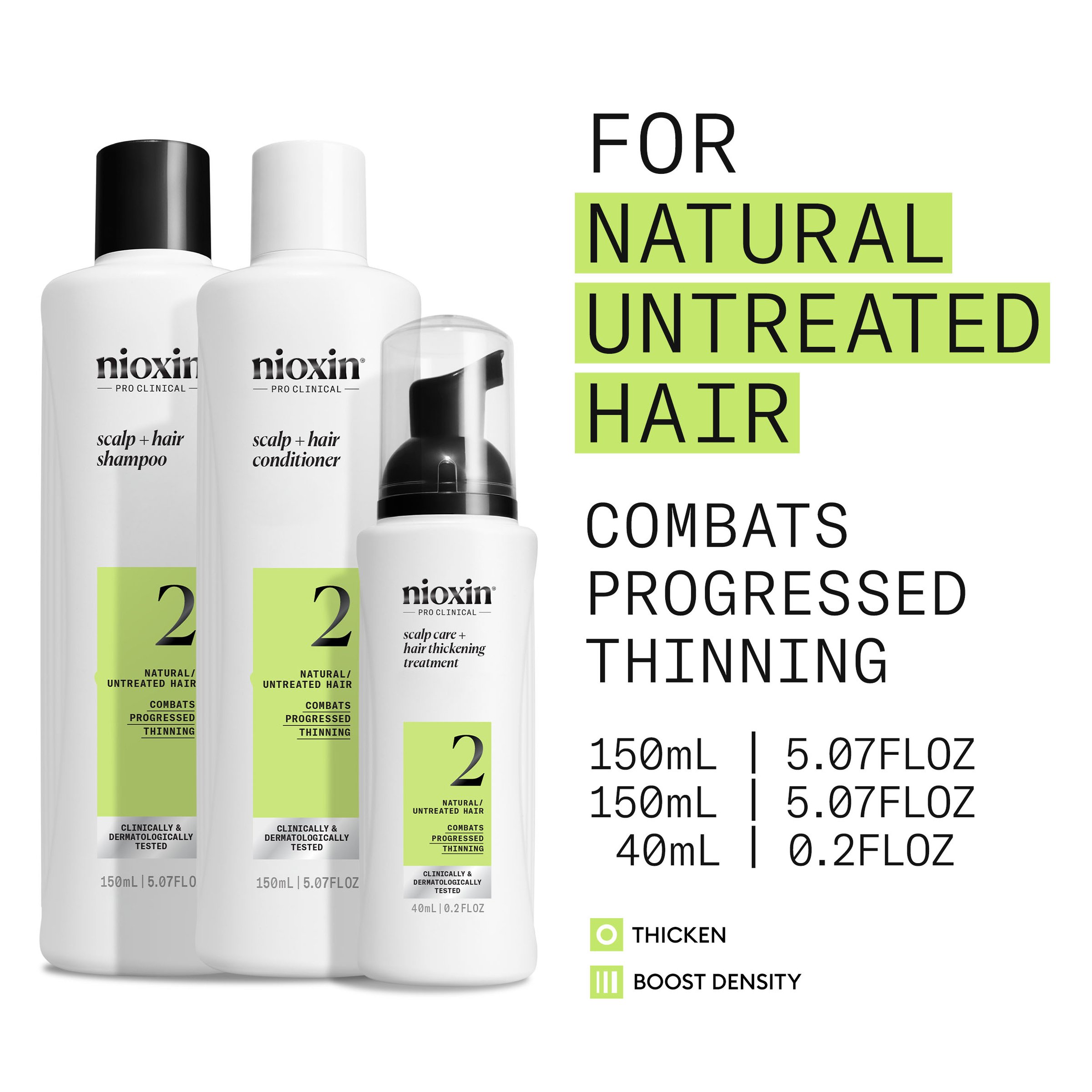 Nioxin Scalp + Hair Thickening System 2 Trial Kit 1 pack - Image 6