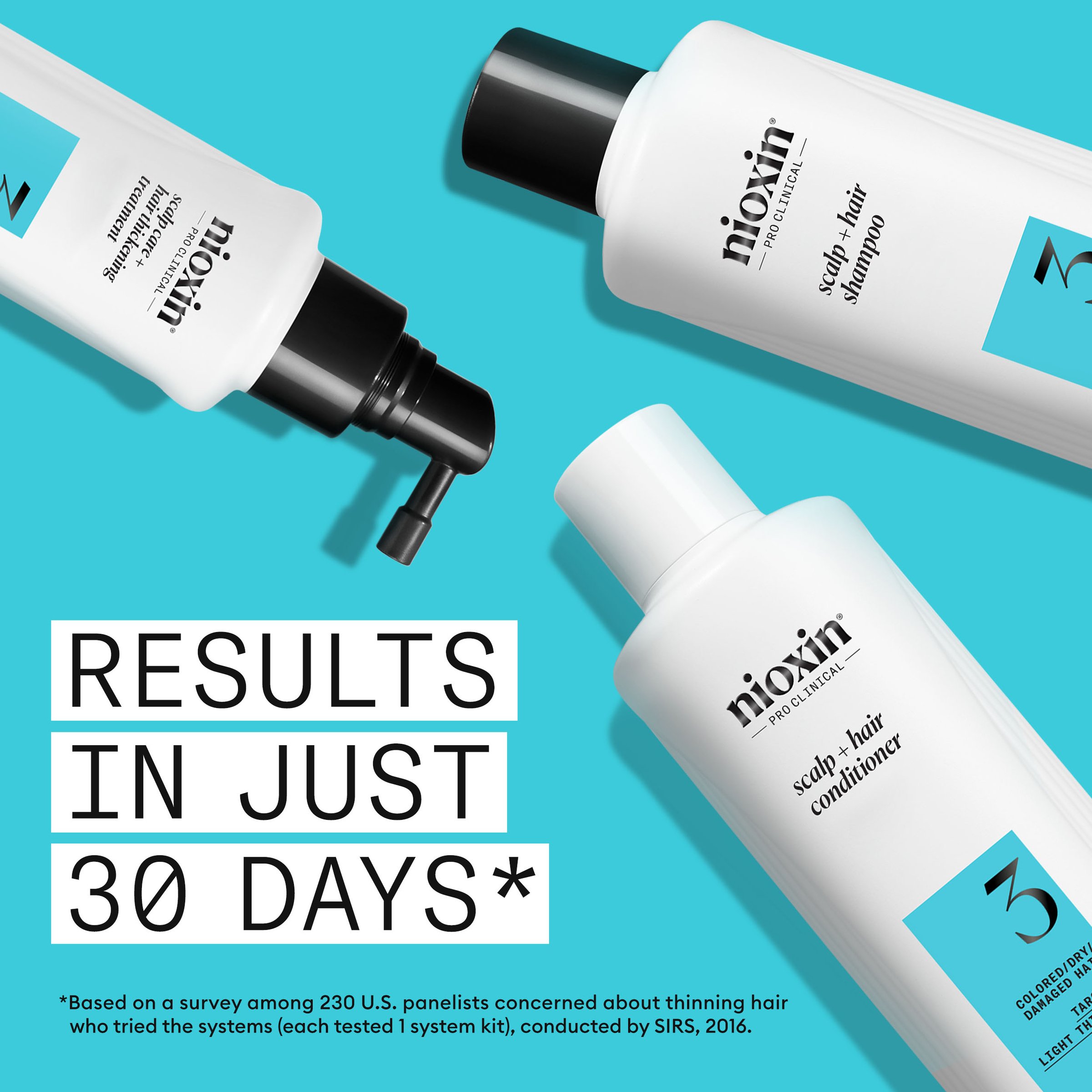 Nioxin Scalp + Hair Thickening System 3 Trial Kit 1 pack - Image 7