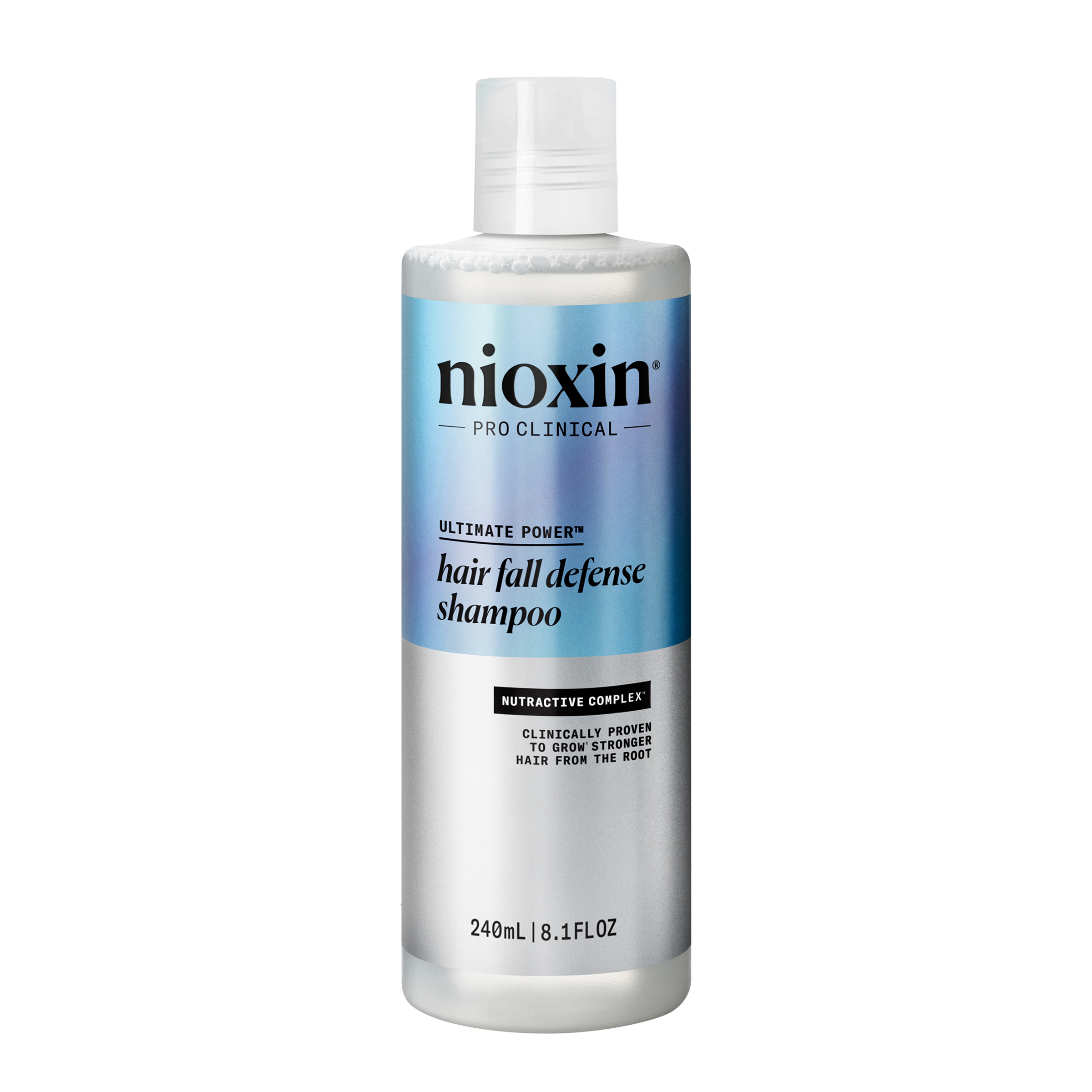 Nioxin Hair Fall Defense Shampoo 240ml - Image 1