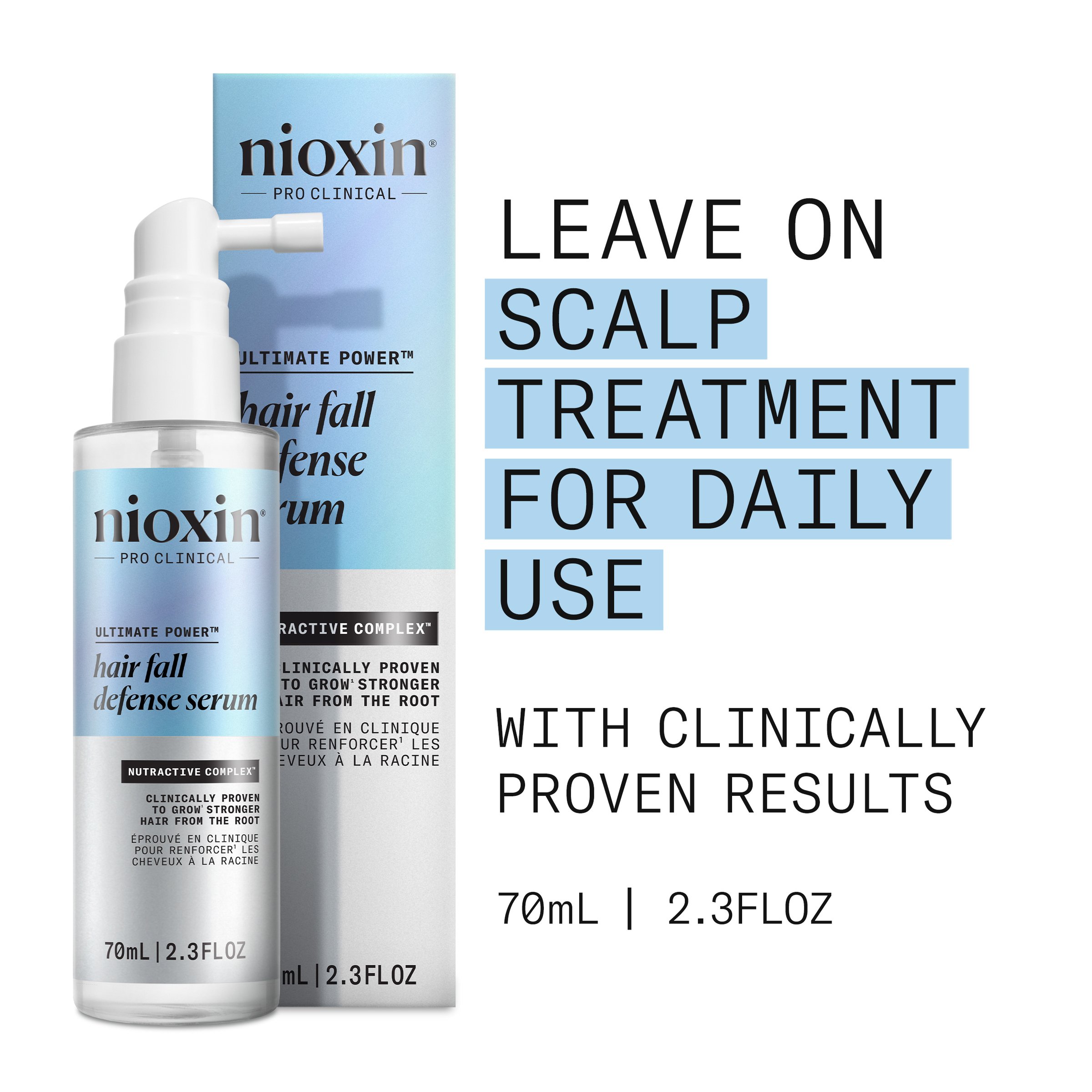 Nioxin Hair Fall Defense Serum 70ml - Image 3