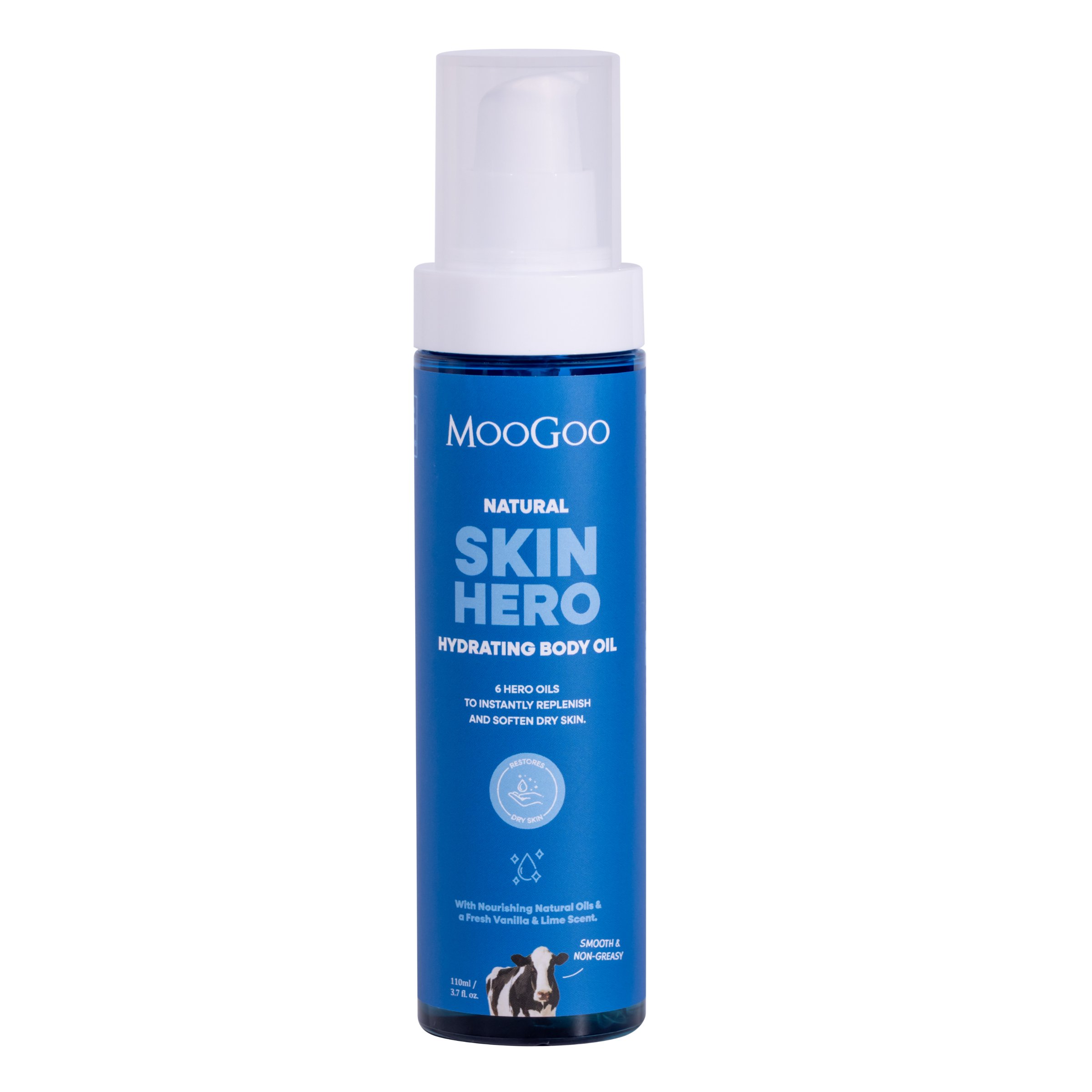 MooGoo Body Oil - Vanilla+Lime 110ml