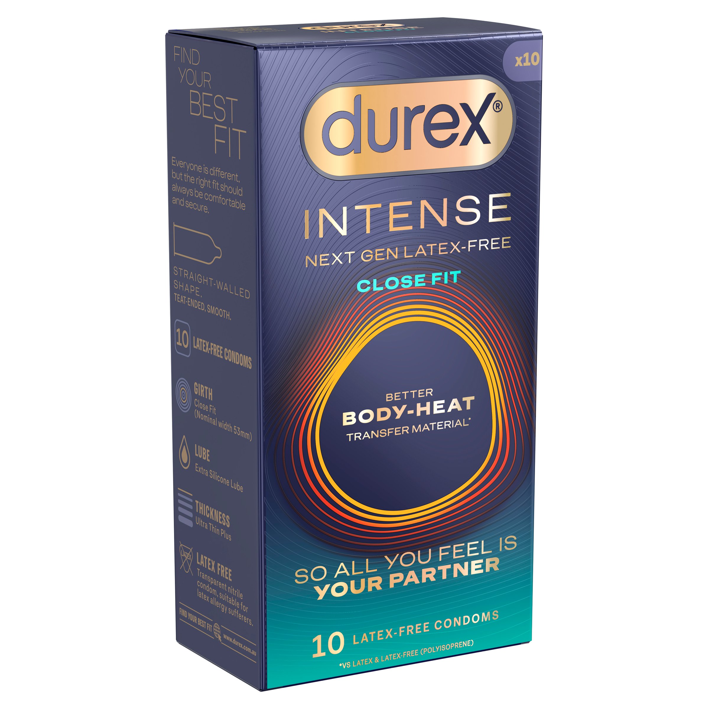 Durex Intense Close Fit Condom 10 pack - Image 14