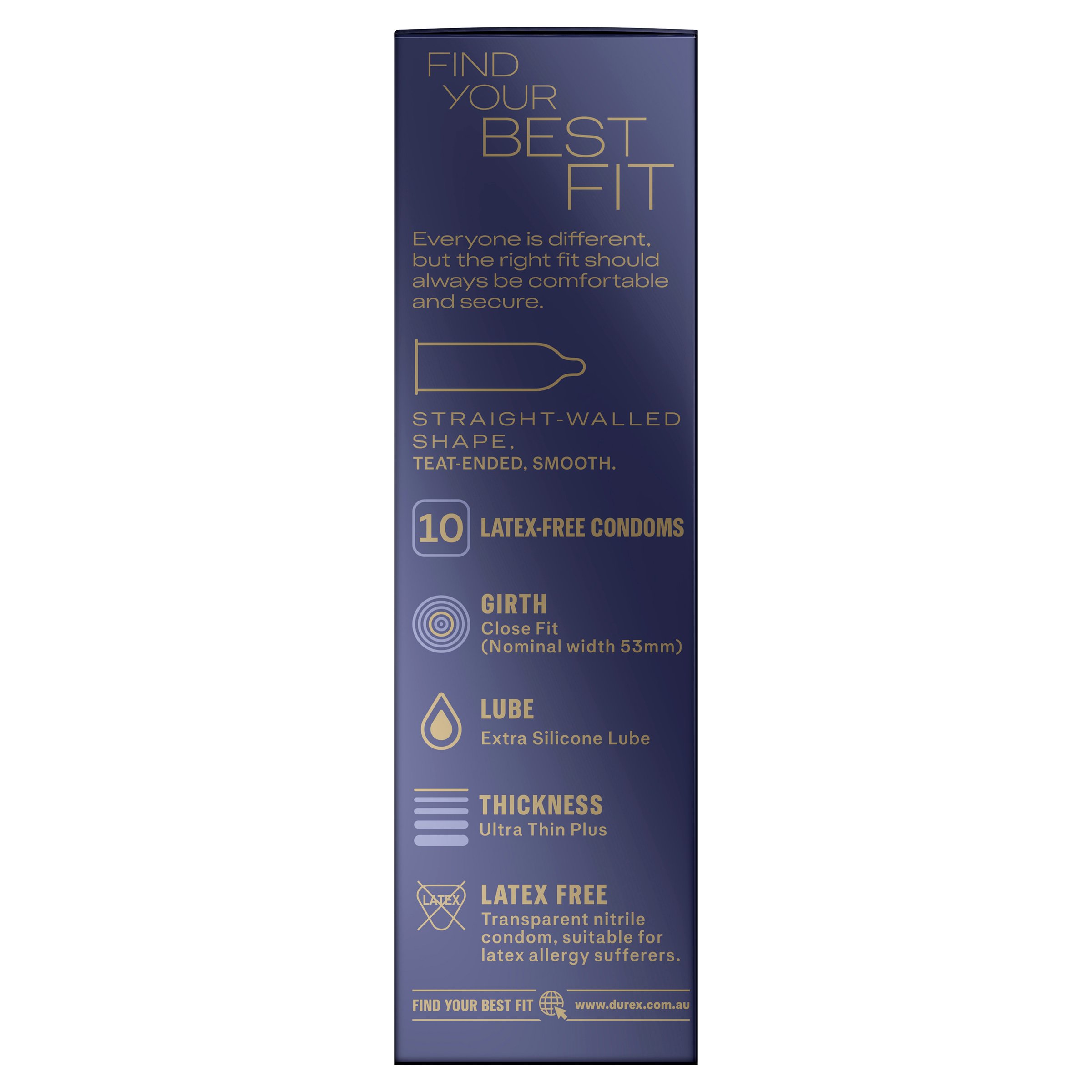 Durex Intense Close Fit Condom 10 pack - Image 3