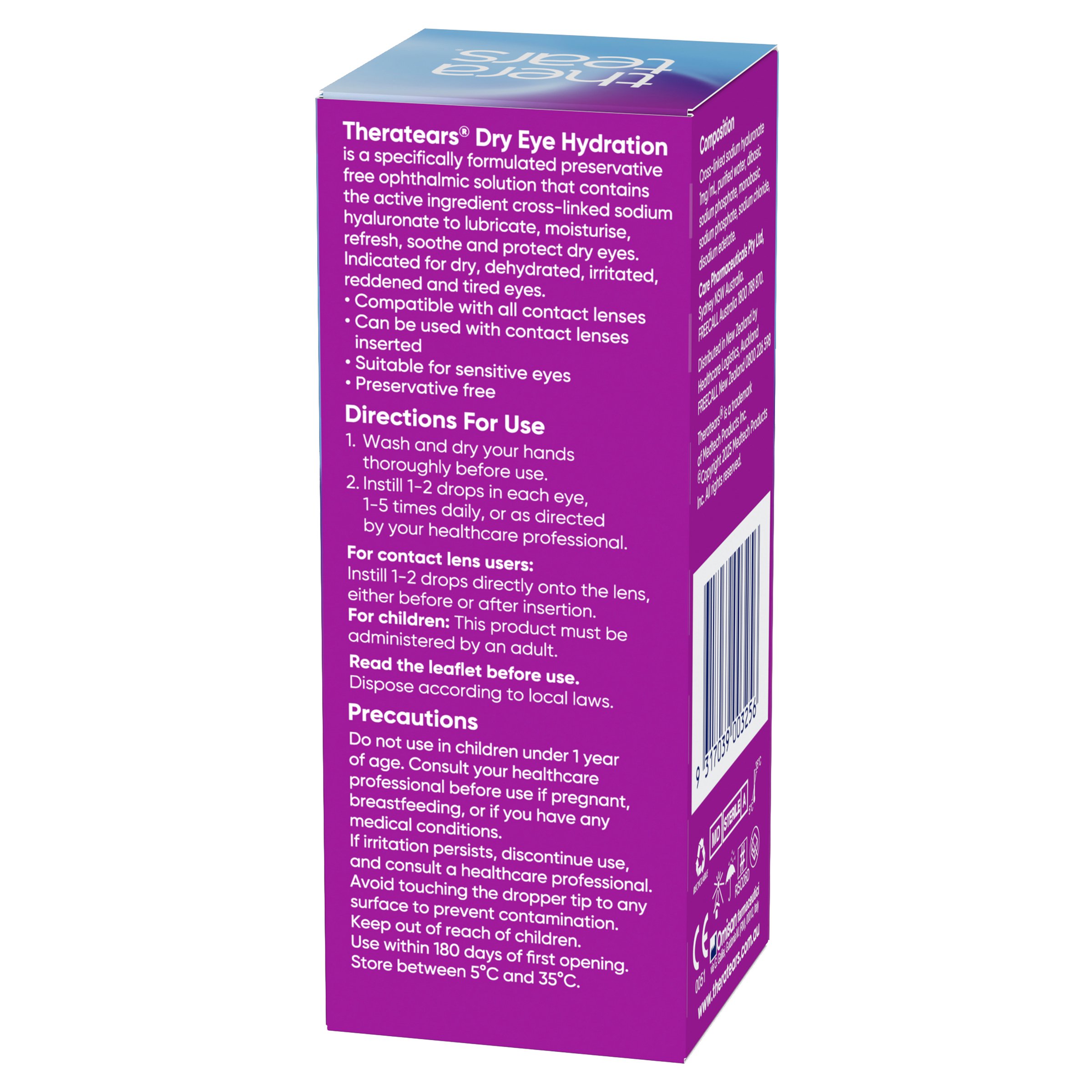 Thera Tears Dry Eyes Hydration 10ml - Image 7
