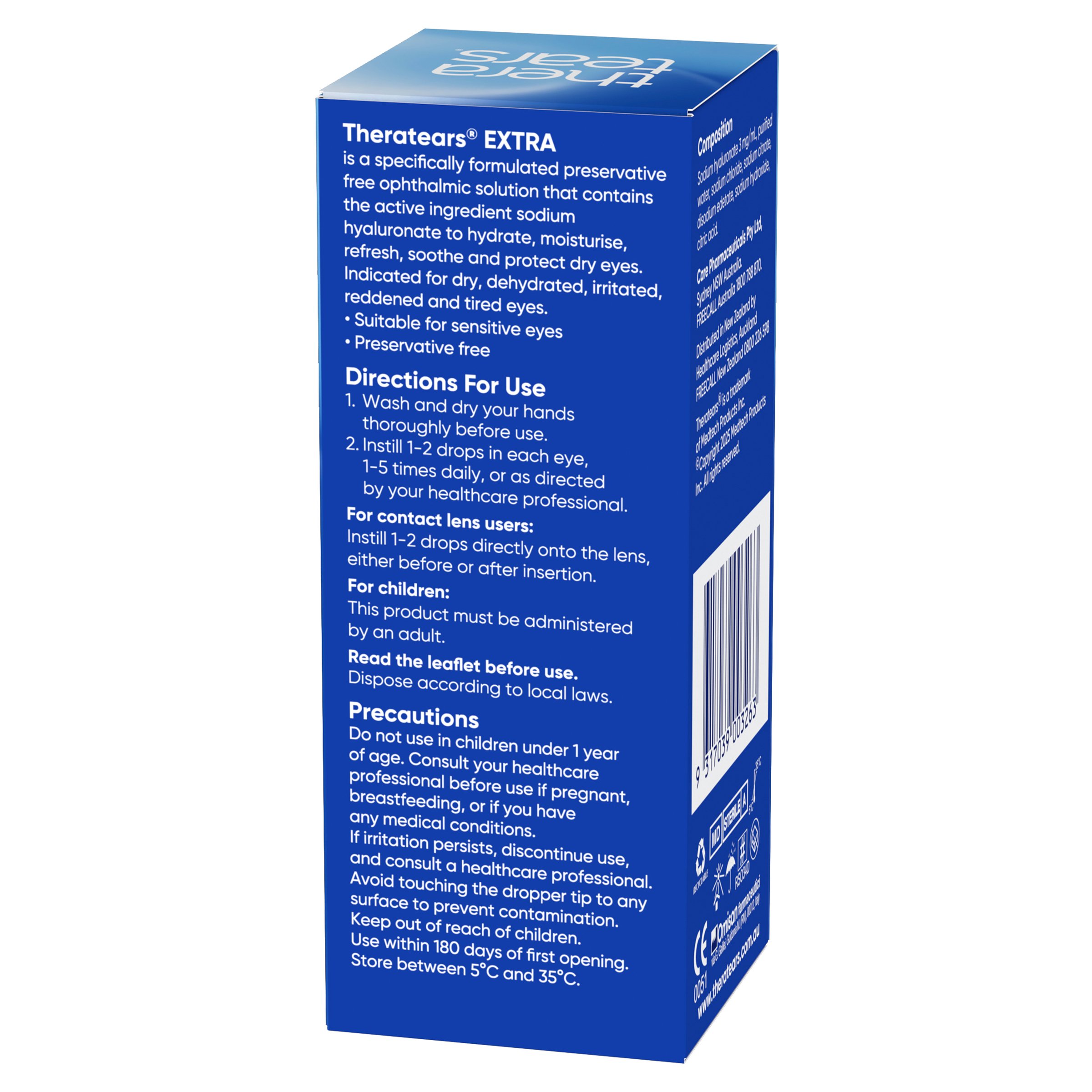 Thera Tears Extra Dry Eyes Hydration 10ml - Image 7