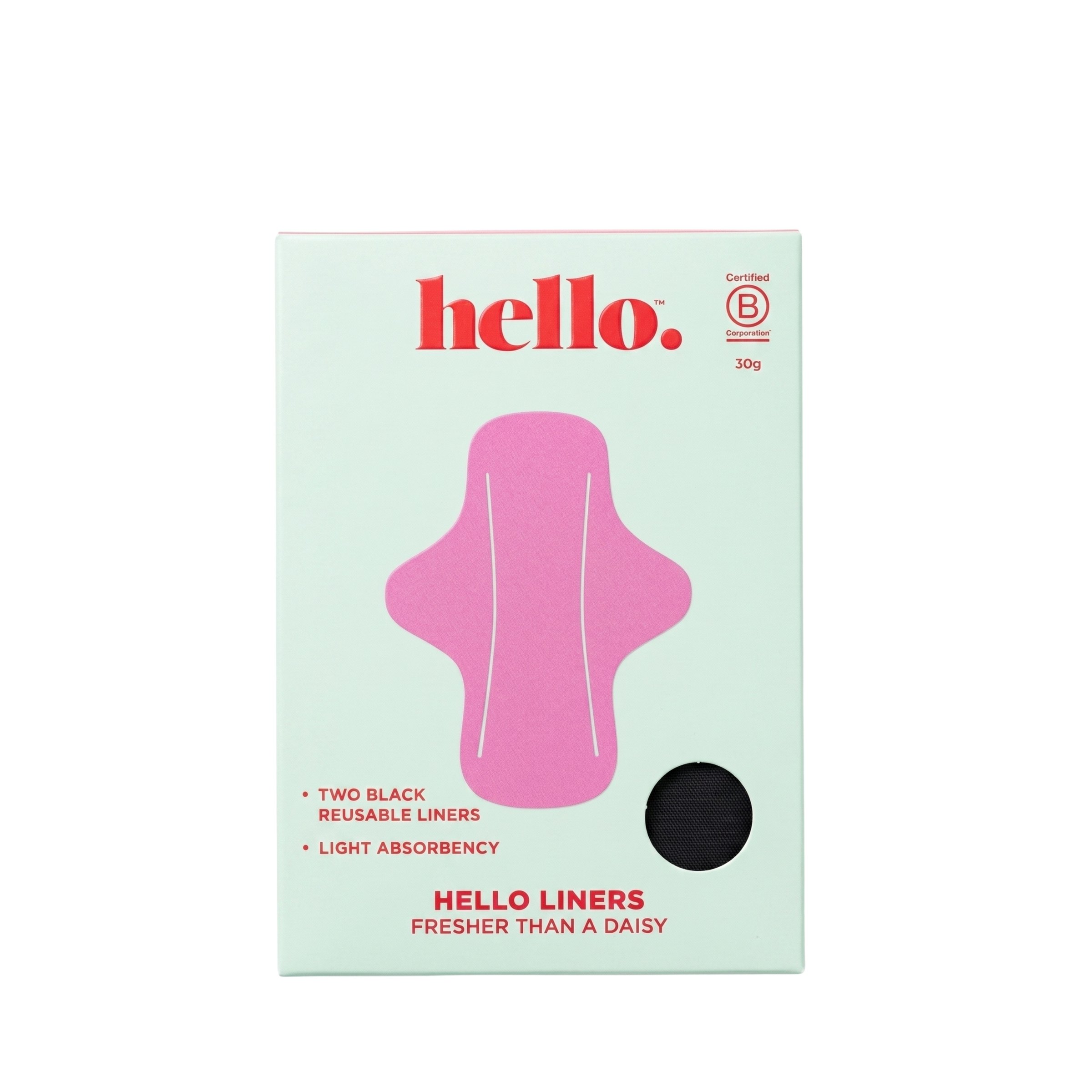Hello Period Liners Fresher Than A Daisy 2 pack - Image 1