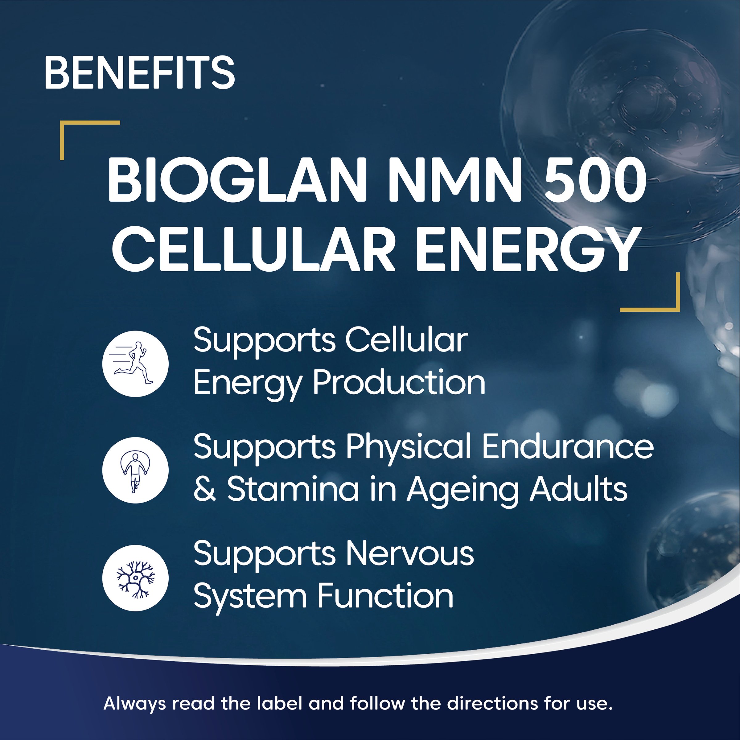 Bioglan NMN 500 Cellular Energy 30 capsules - Image 5