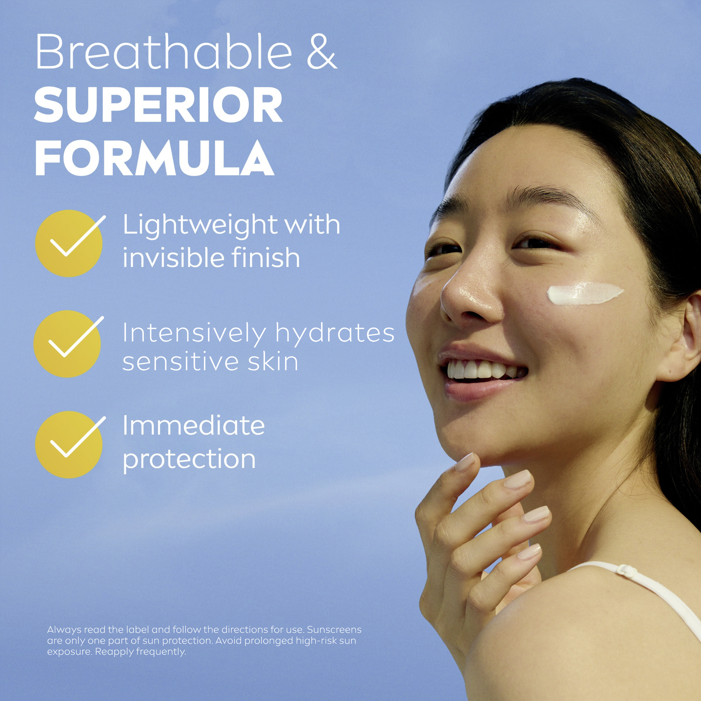 Nivea Sun UV Face Sensitive SPF50+ 40ml - Image 10