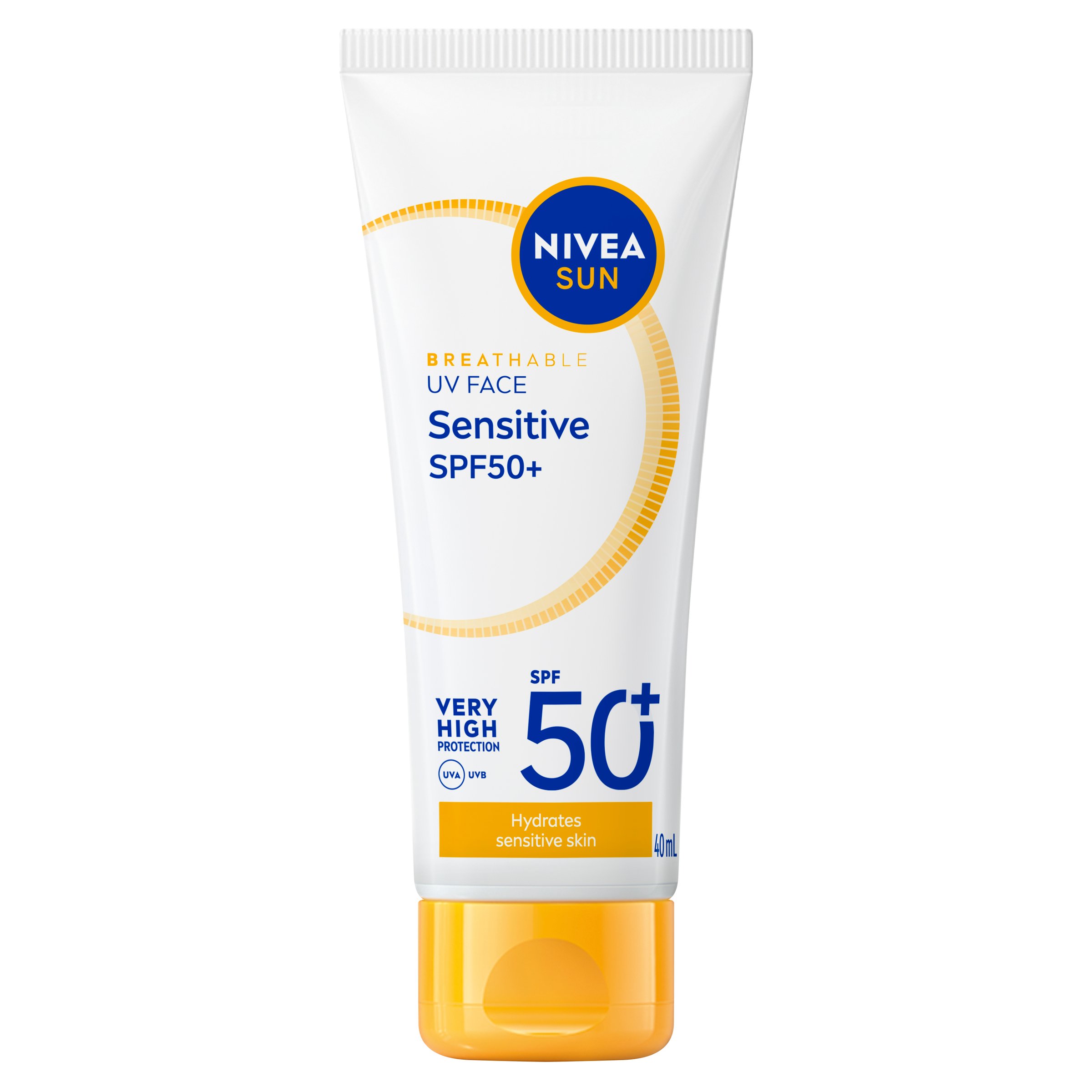 Nivea Sun UV Face Sensitive SPF50+ 40ml - Image 7