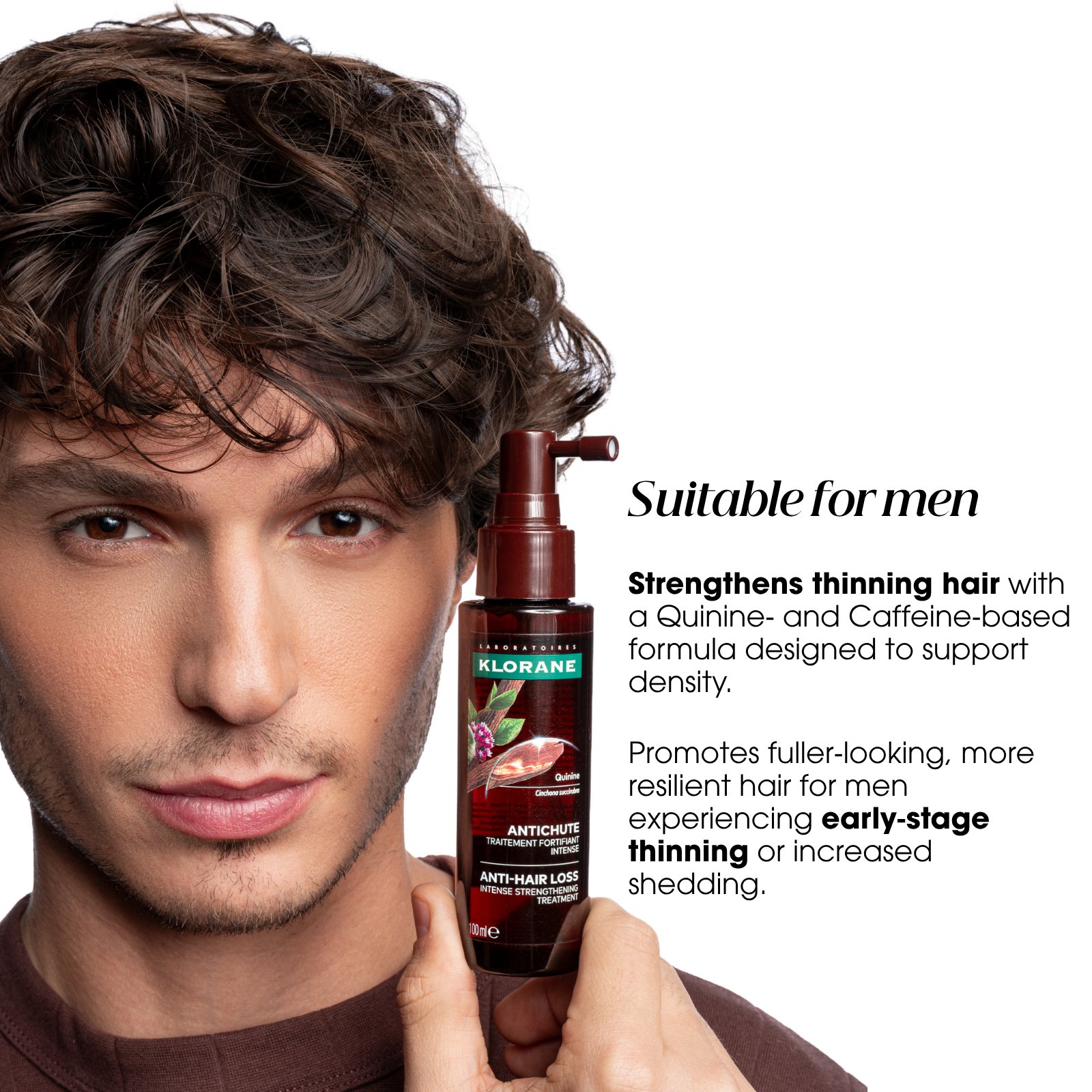 Klorane Anti-Hair Loss Intense Strengthening Treatment With Quinine 100 ml - Image 6