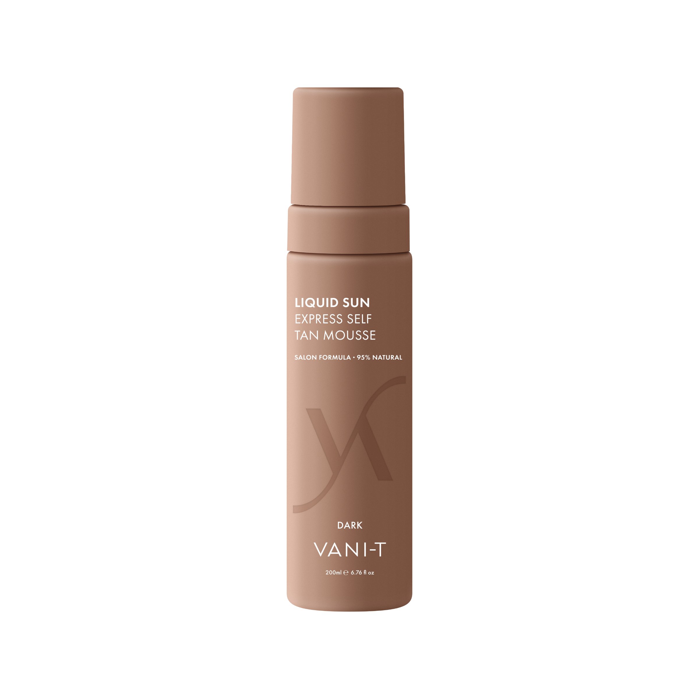 Vani-T Liquid Sun Express Self Tan Mousse Dark 200ml - Image 1