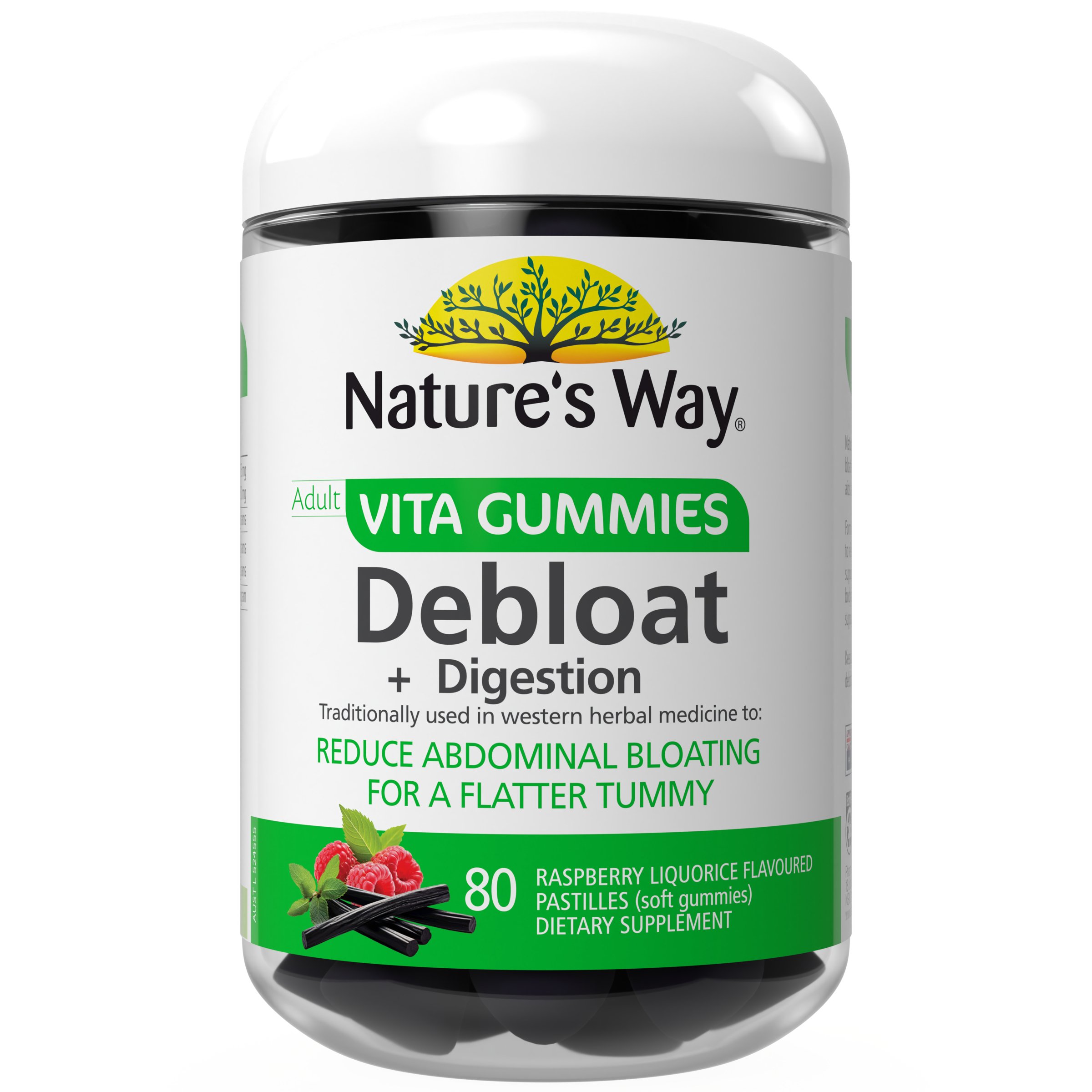 Nature's Way ADVG Debloat+Digestion 80 gummies - Image 1