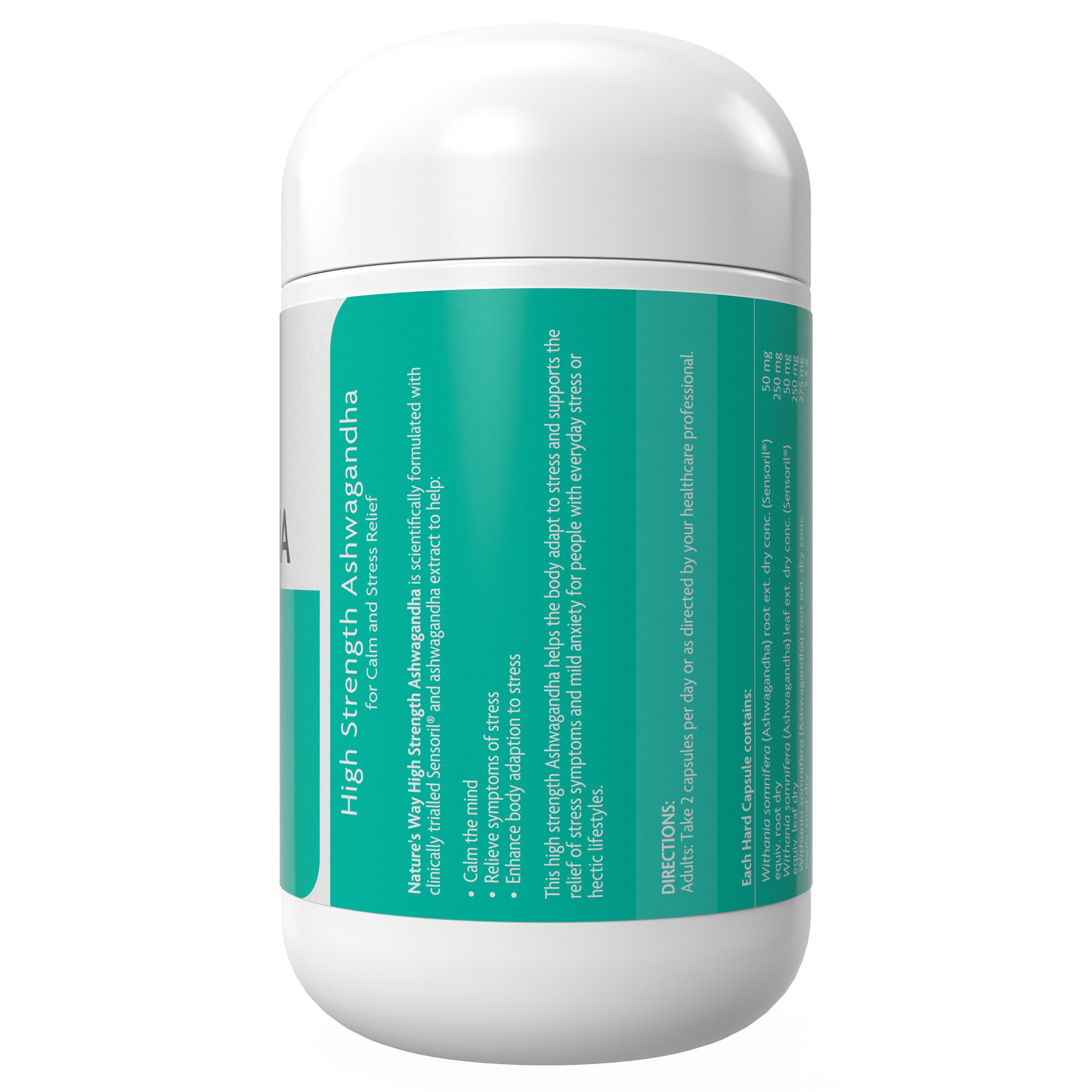 Nature's Way Ashwagandha 100 capsules - Image 3