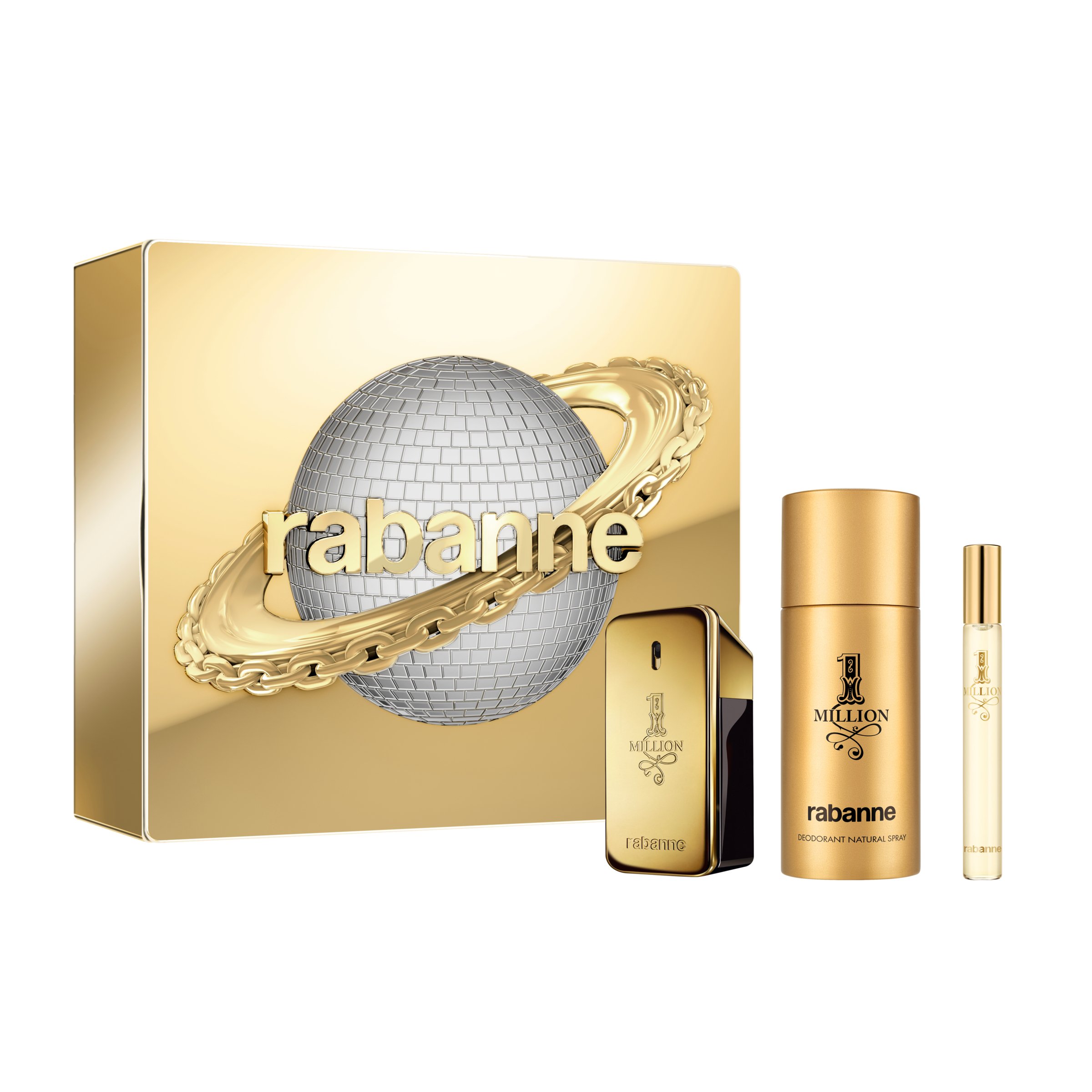Rabanne 1 Million EDT 50ml Gift Set 3 piece - Image 1