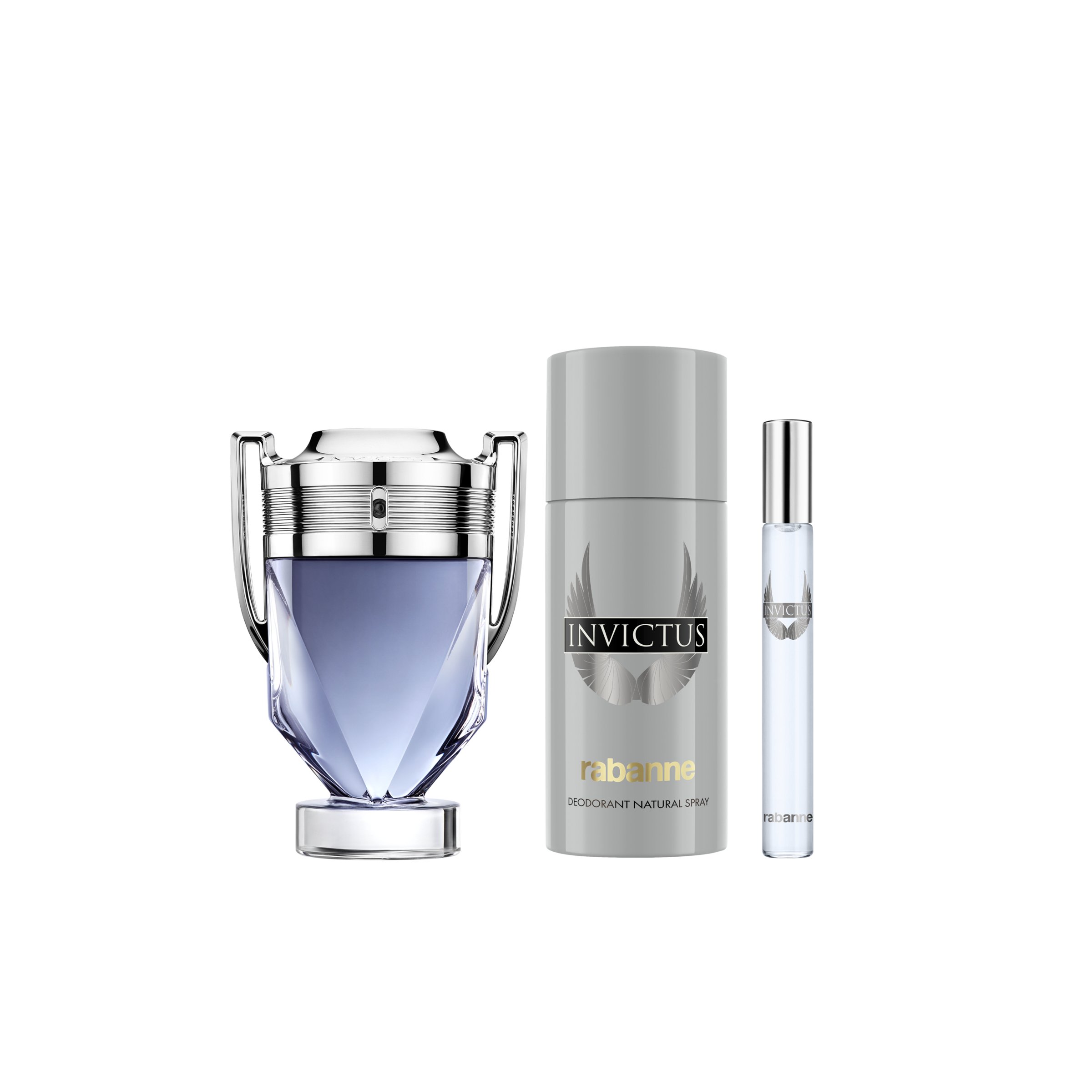 Rabanne Invictus EDT 100ml Gift Set 3 piece - Image 2