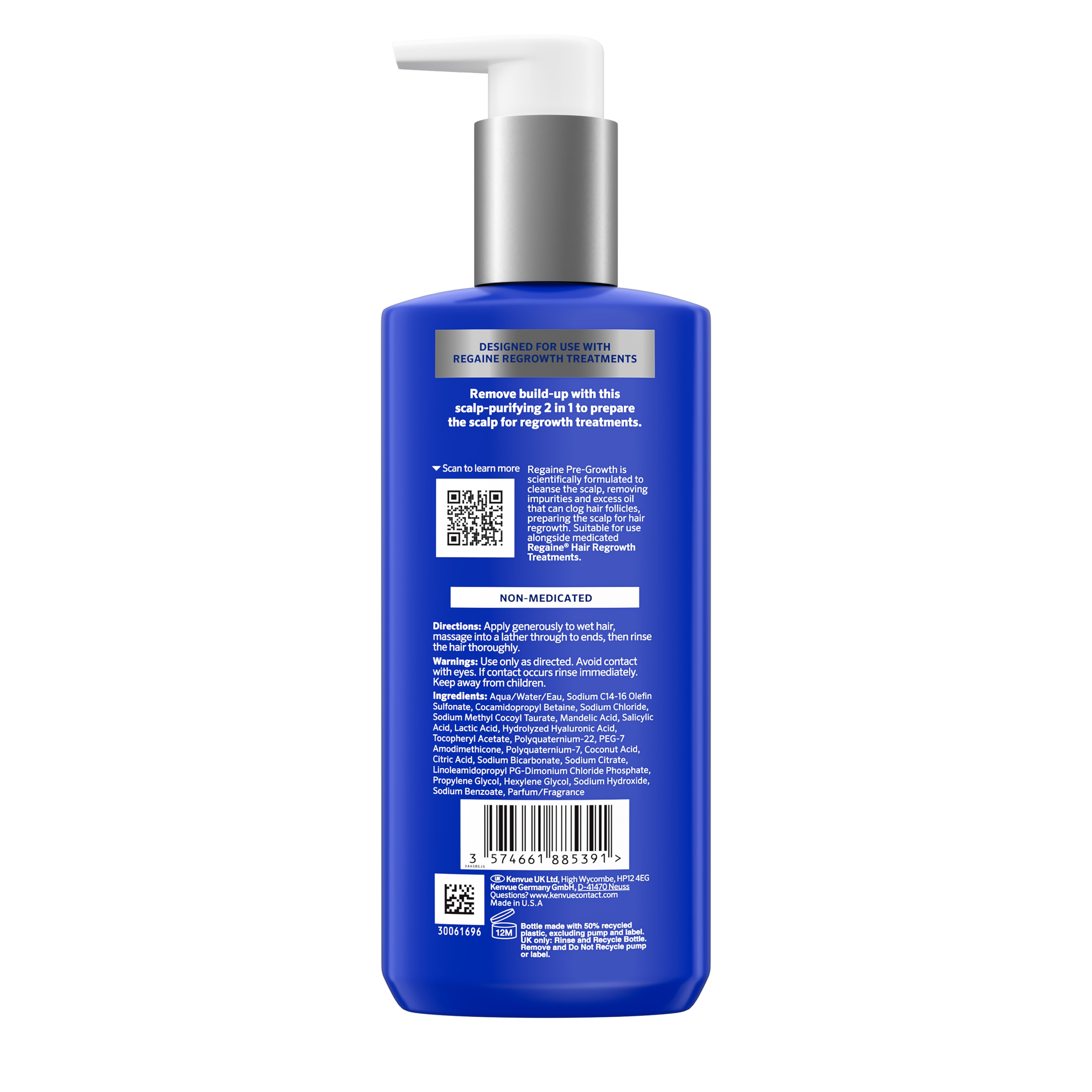 Regaine Pre-Growth Shampoo & Conditioner 248ml - Image 2