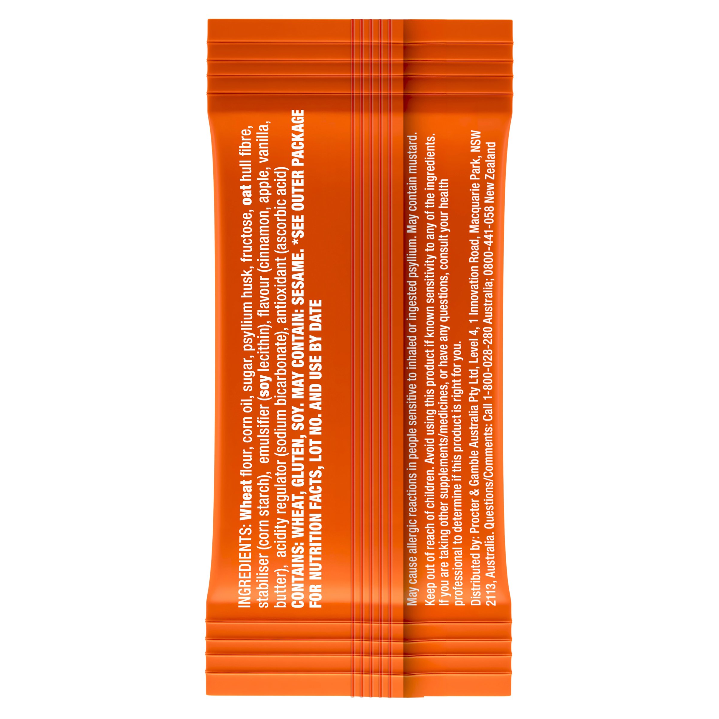 Metamucil Fibre Supplement Fibre Thins Apple Crisp Fibre 12 pack - Image 4