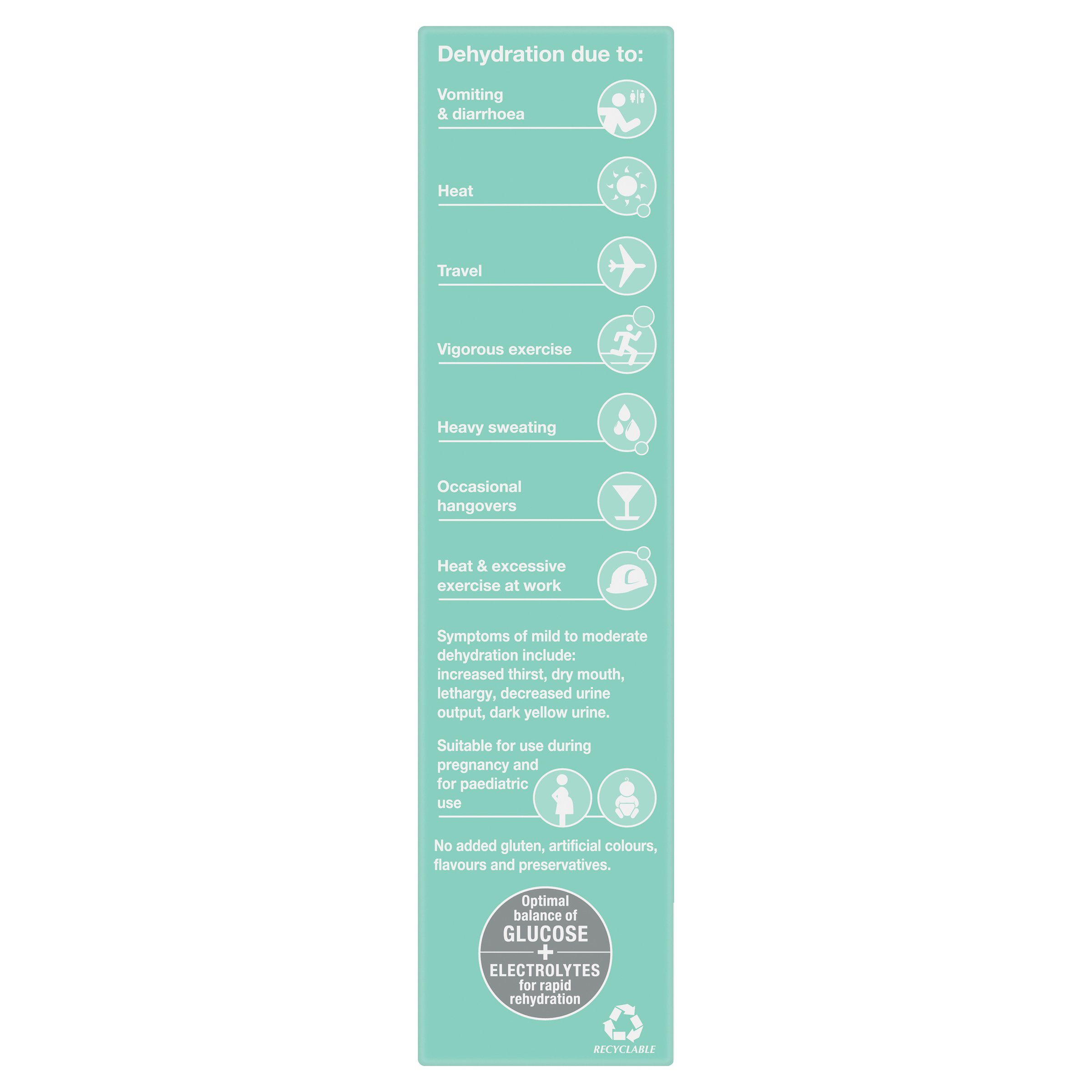 Hydralyte Zesty Spritz Effervescent Electrolyte Tablets 20 pack - Image 4
