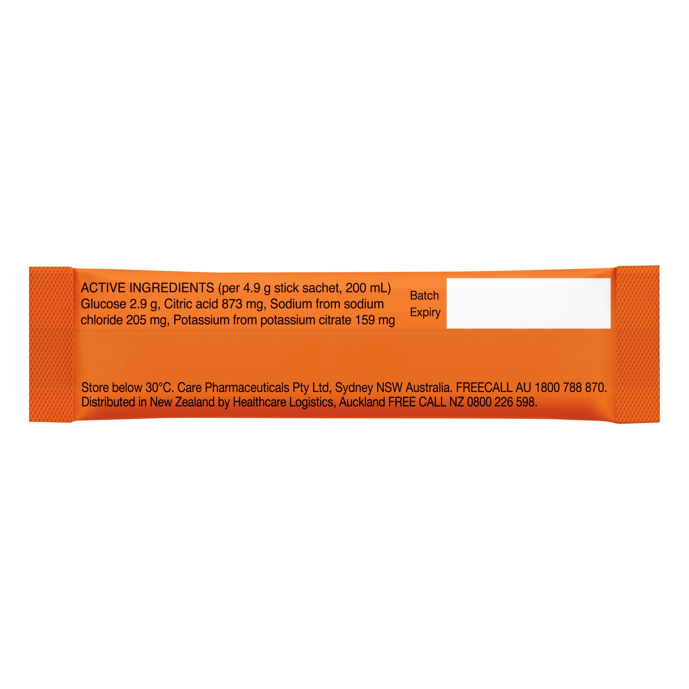 Hydralyte Stick Sachets Orange Electrolyte Powder 10 pack - Image 13