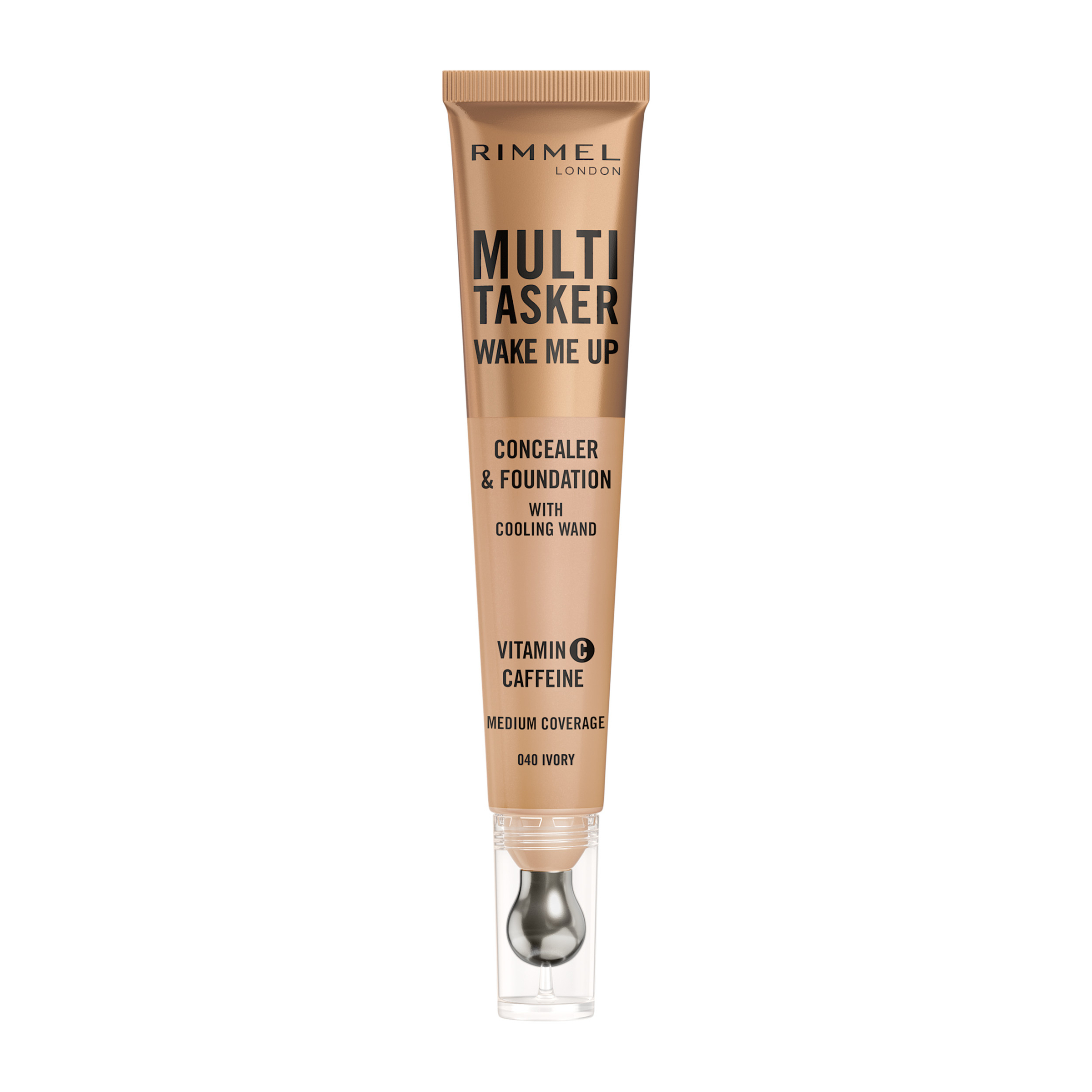 Rimmel Multi Tasker Wake Me Up Concealer & Foundation 040 Ivory 20ml - Image 1