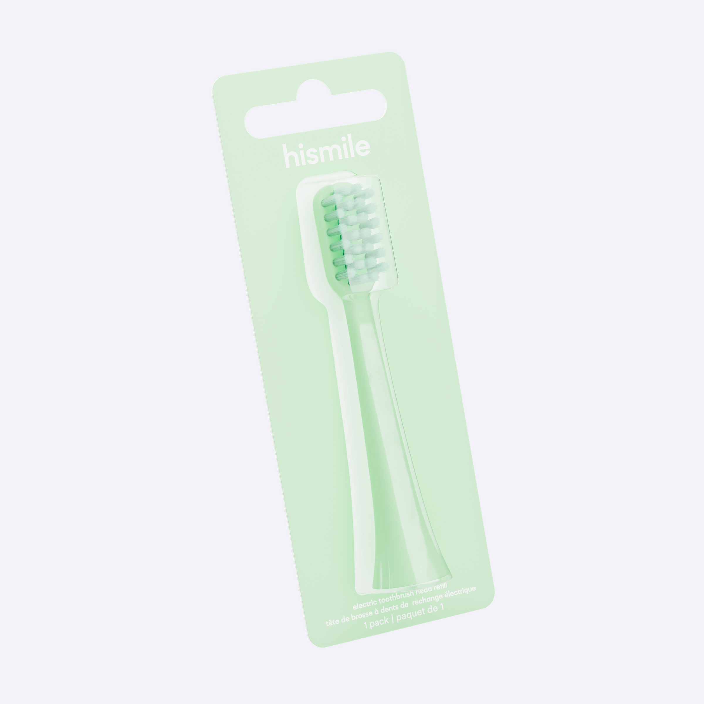Hismile Electric Toothbrush Head Refills - Green 1 pack - Image 3