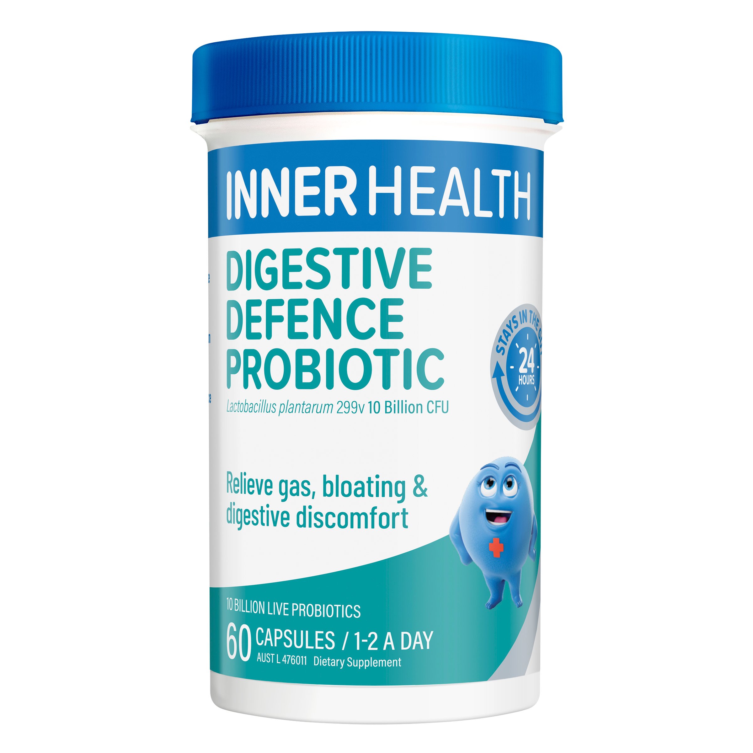 Inner Health Digestive Defence Probiotic 60 capsules - Image 1