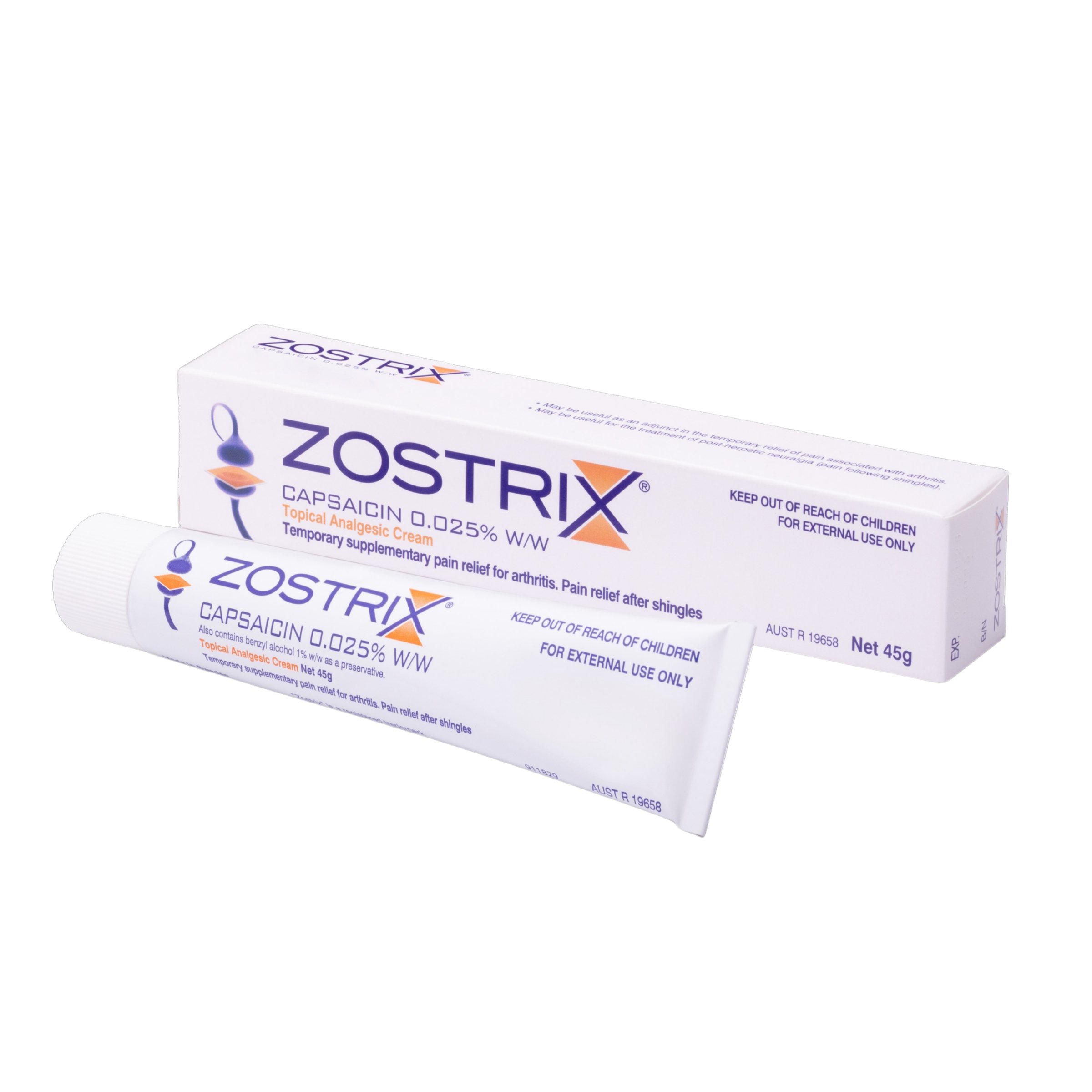 Zostrix Topical Cream 45g