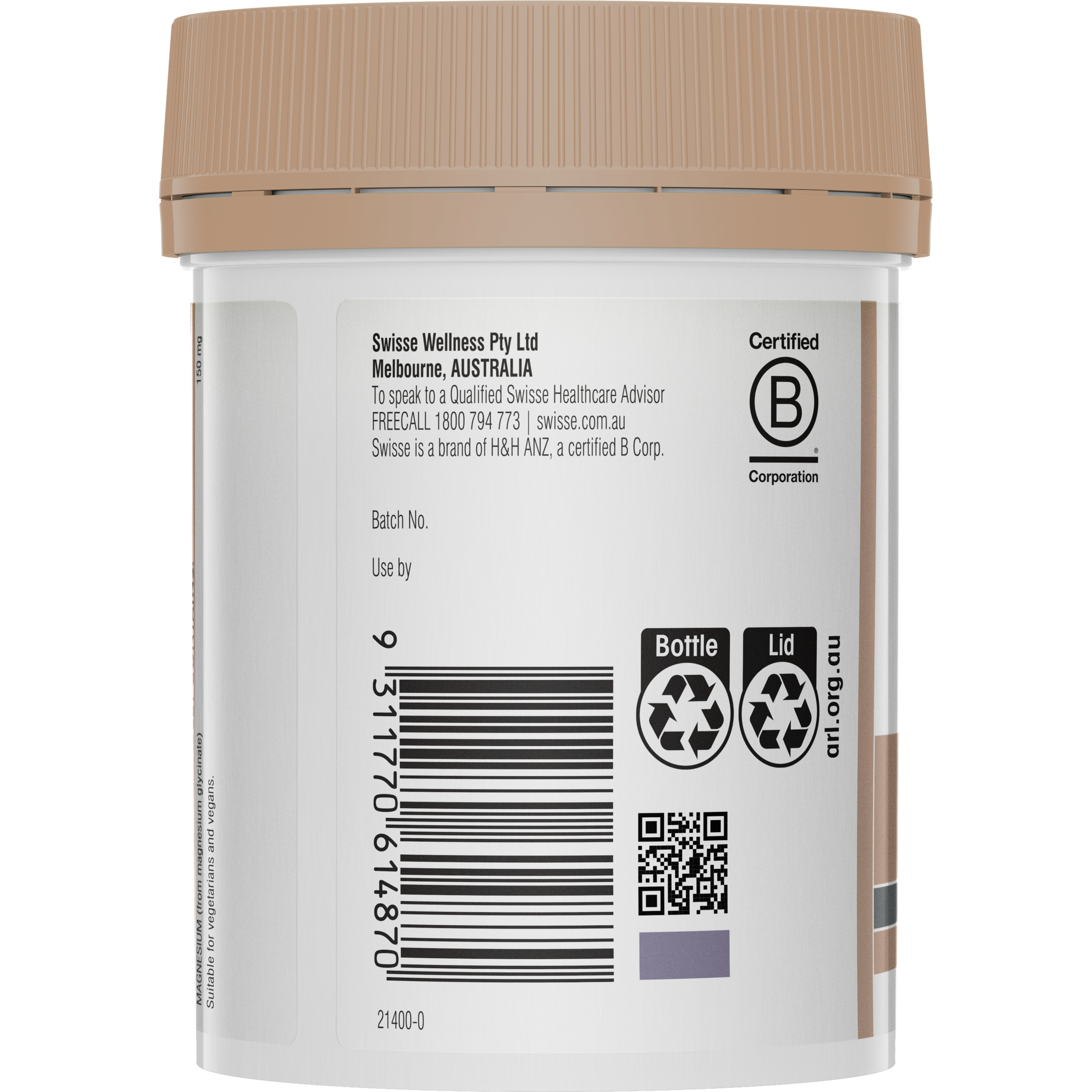 Swisse Ultiboost Magnesium Glycinate 120 tablets - Image 3