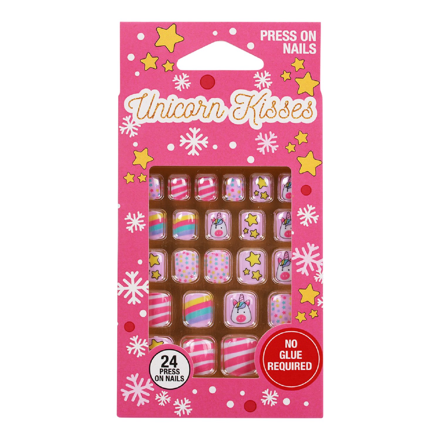 GFA Festive Unicorn Press On Nails 1 Each - Image 1