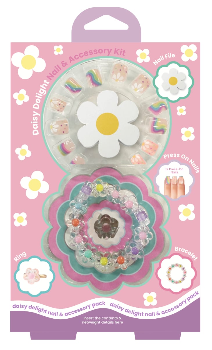 GFA Daisy Nail & Accessory Kit 1 each