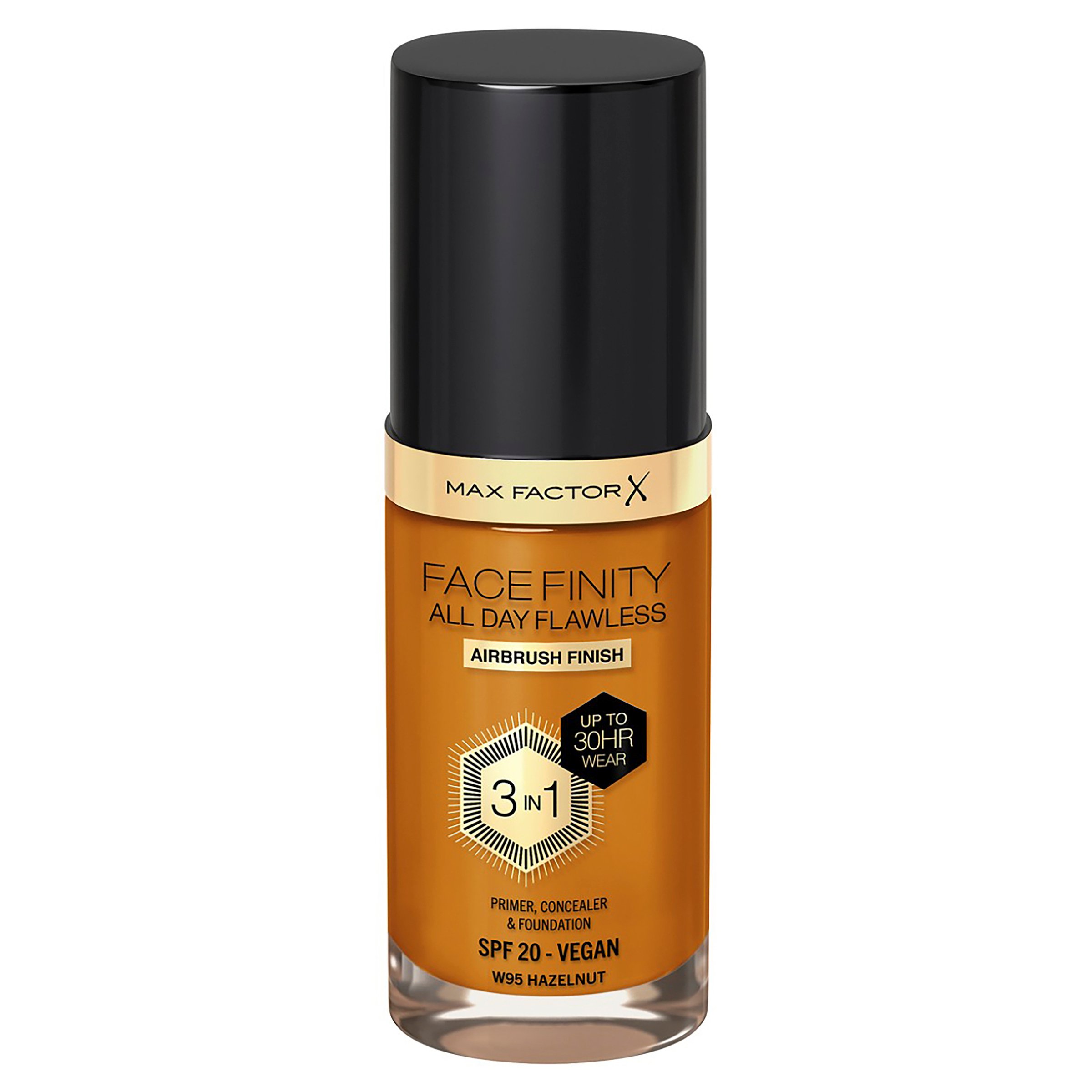 Max Factor Facefinity All Day Flawless D5 Free Foundation Hazelnut 95 - Image 1