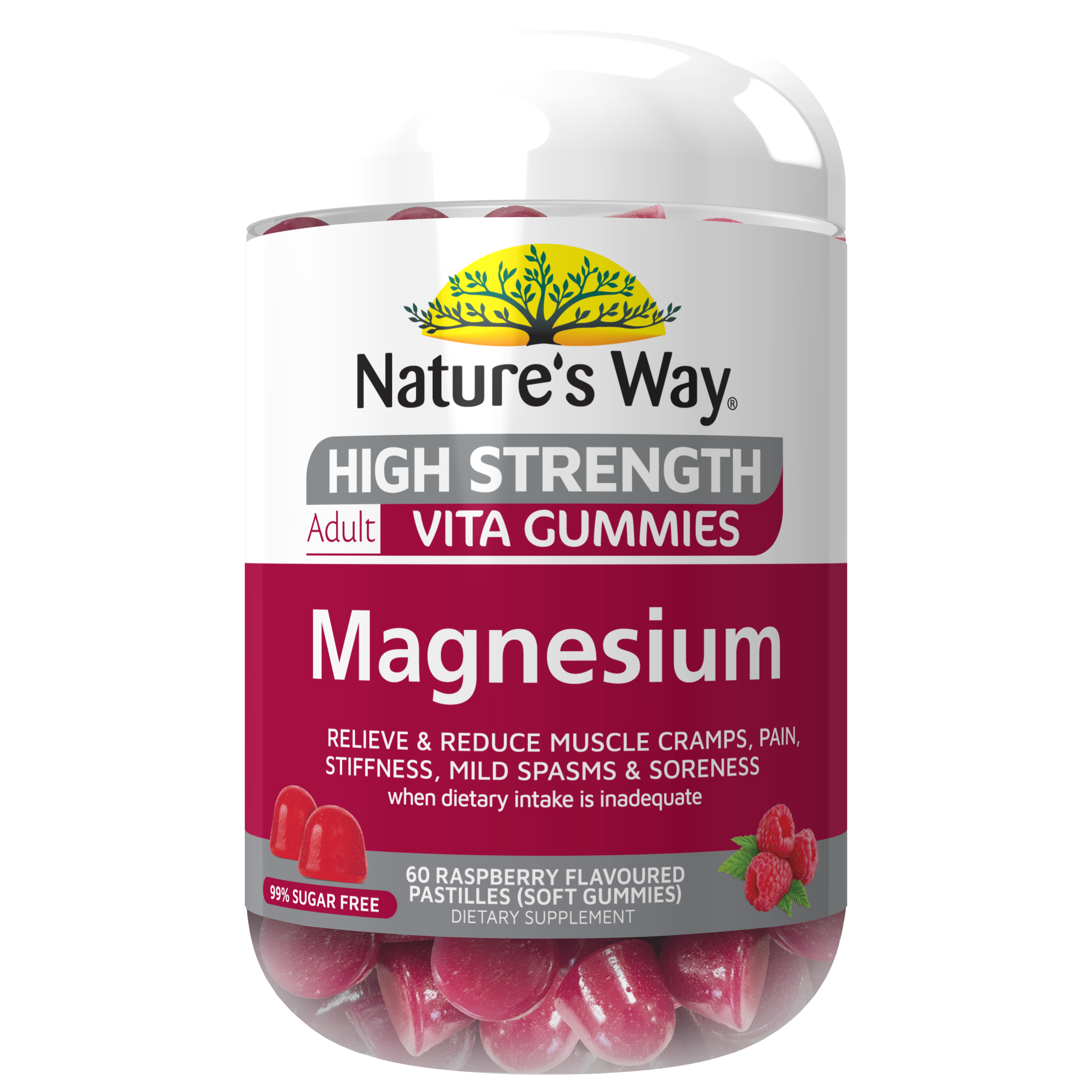 Nature's Way High Strength Advanced Magnesium 60 gummies - Image 1
