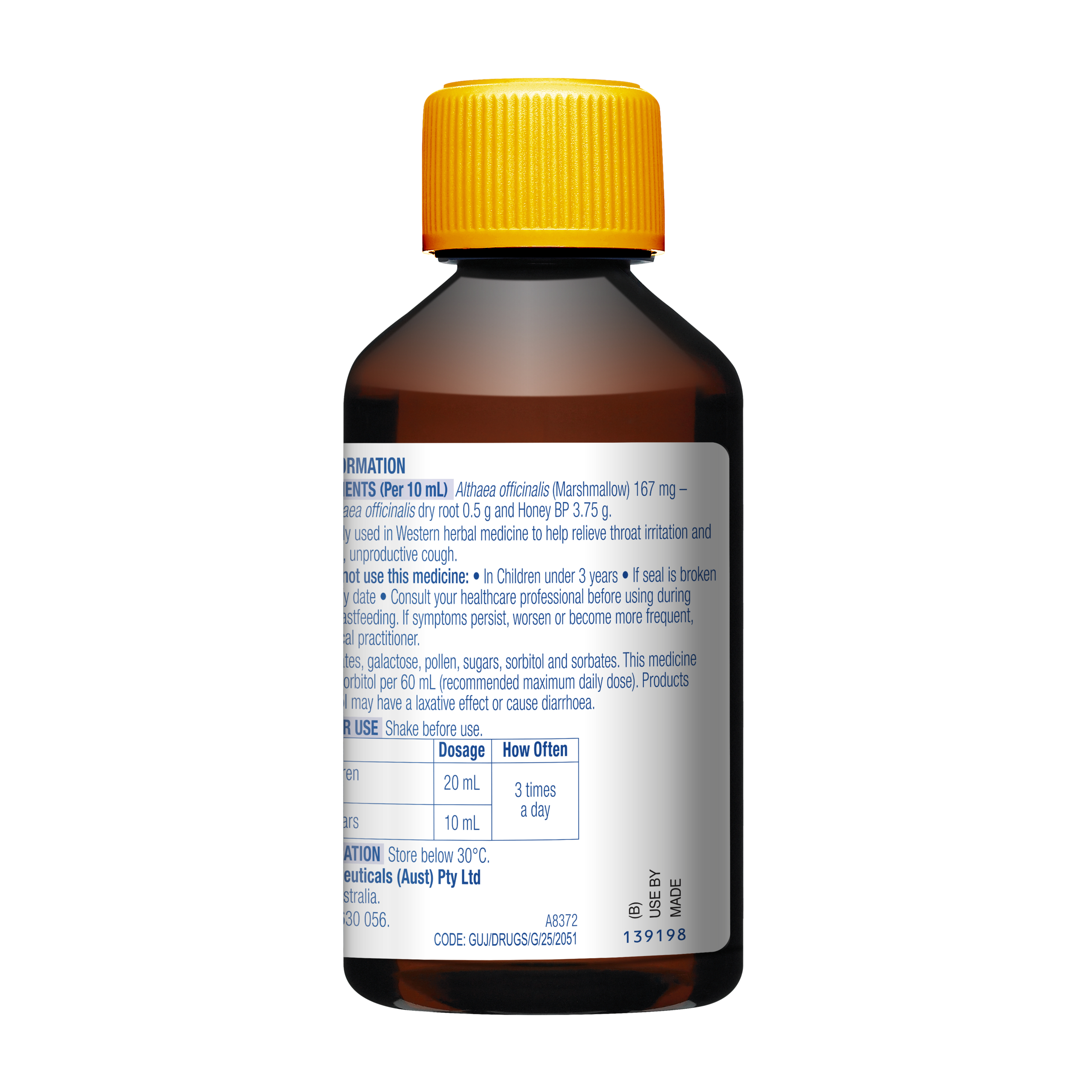 Duro-Tuss Relief + Honey Dry Cough Liquid 200ml - Image 3