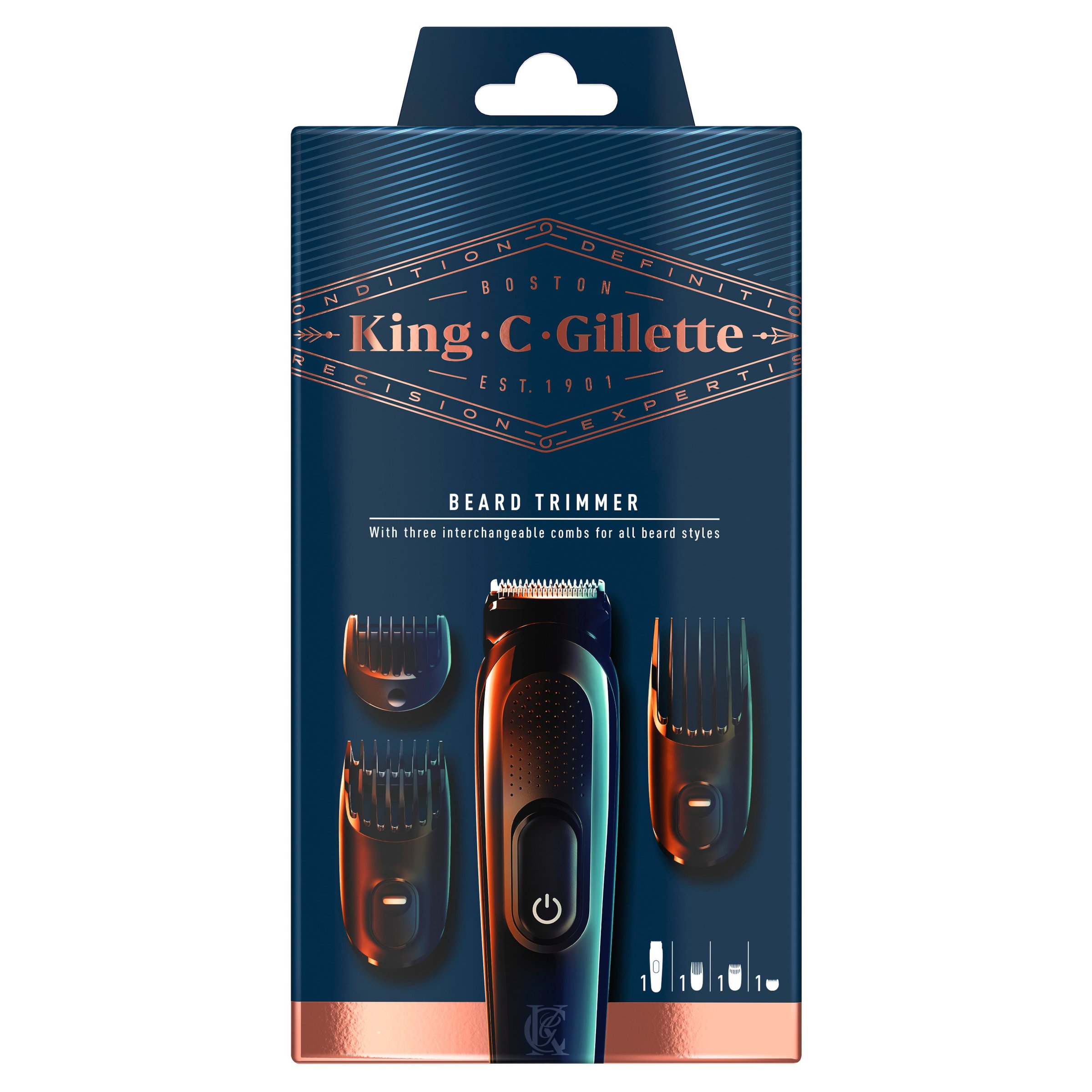 Gillette King C Gillette Beard Trimmer 1 pack - Image 1
