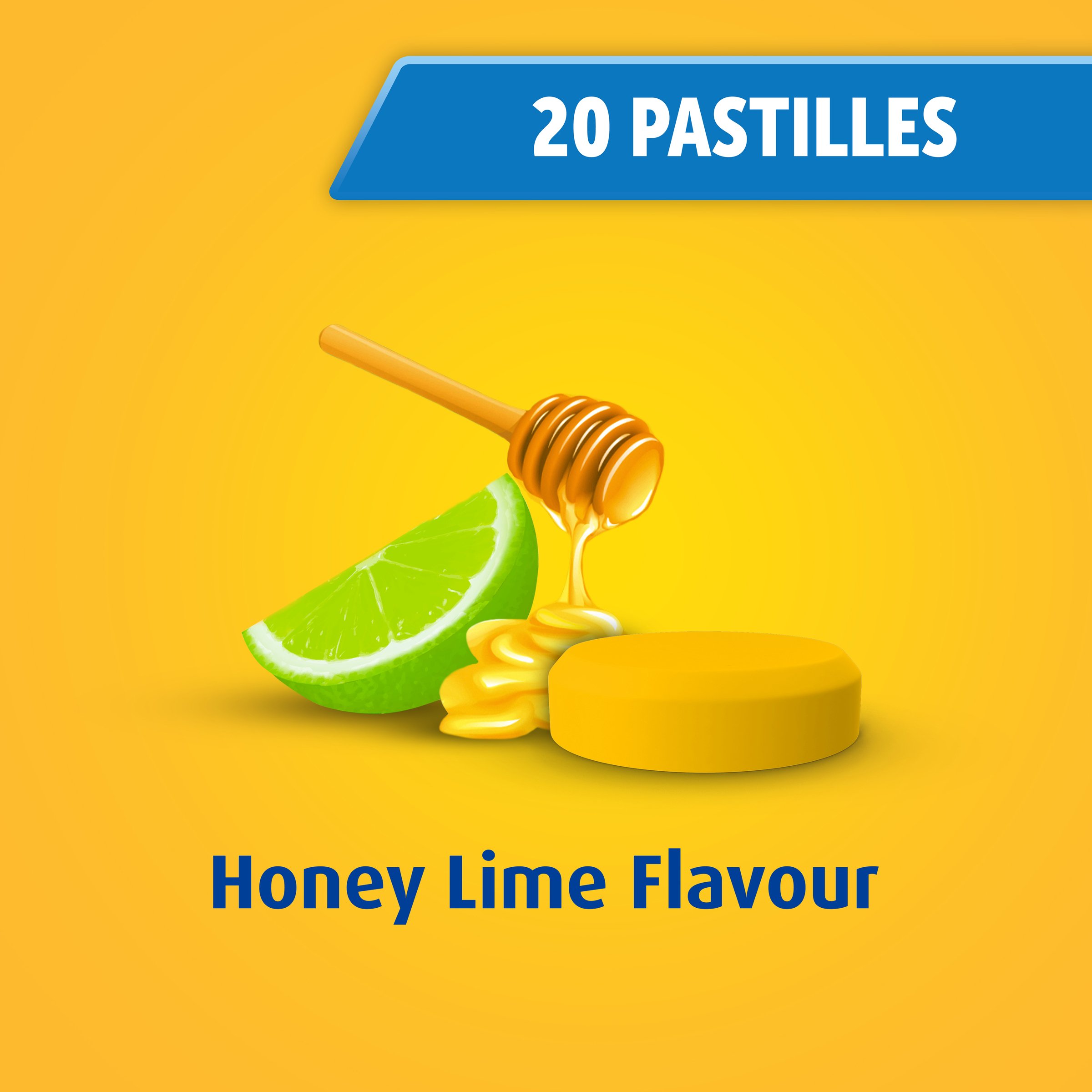 Bisolvon Dry Honey Lime 20 pastilles - Image 4