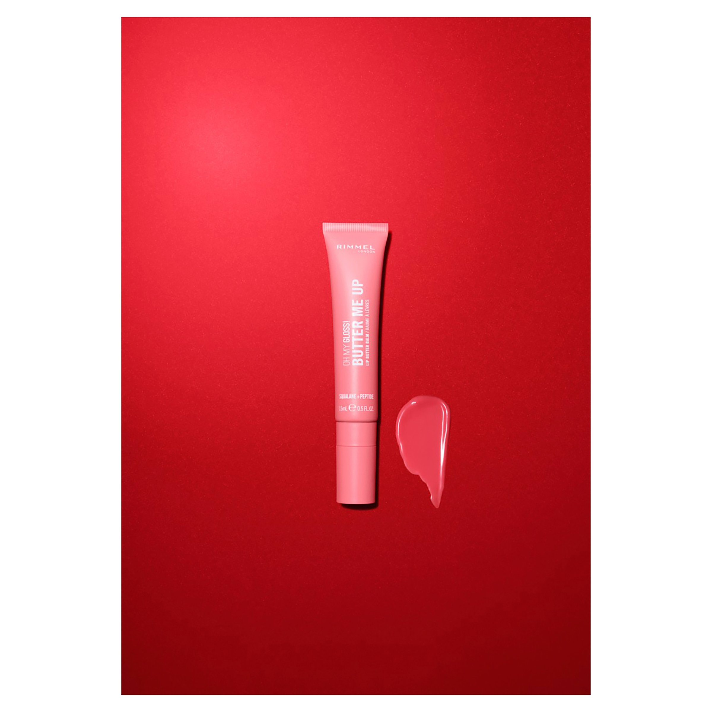 Rimmel Oh Mygloss! Butter Me Up Lip Butter Balm Bubblegum 002 - 15ml - Image 5