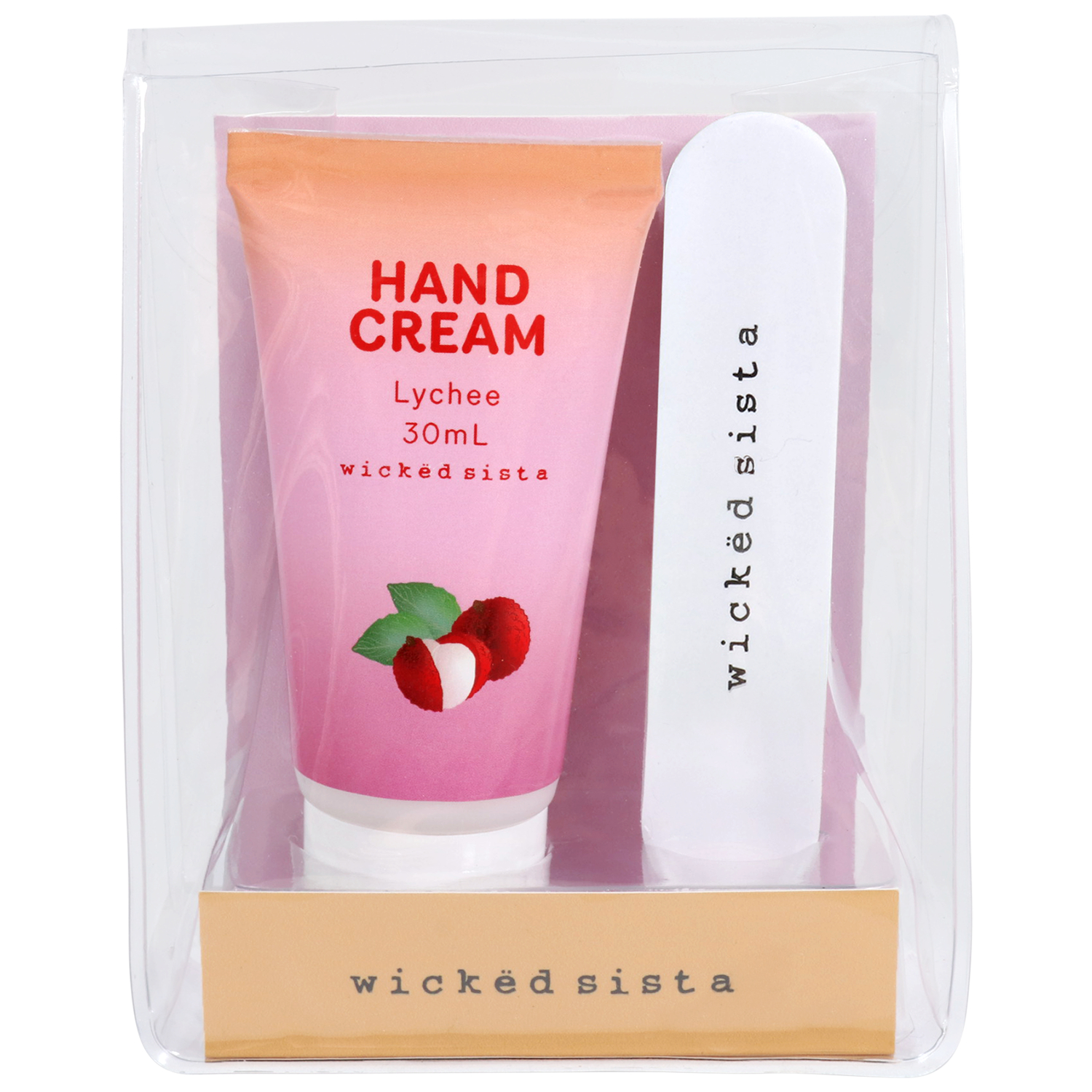 Wicked Sista Hand & Nail Set Lychee 2 piece