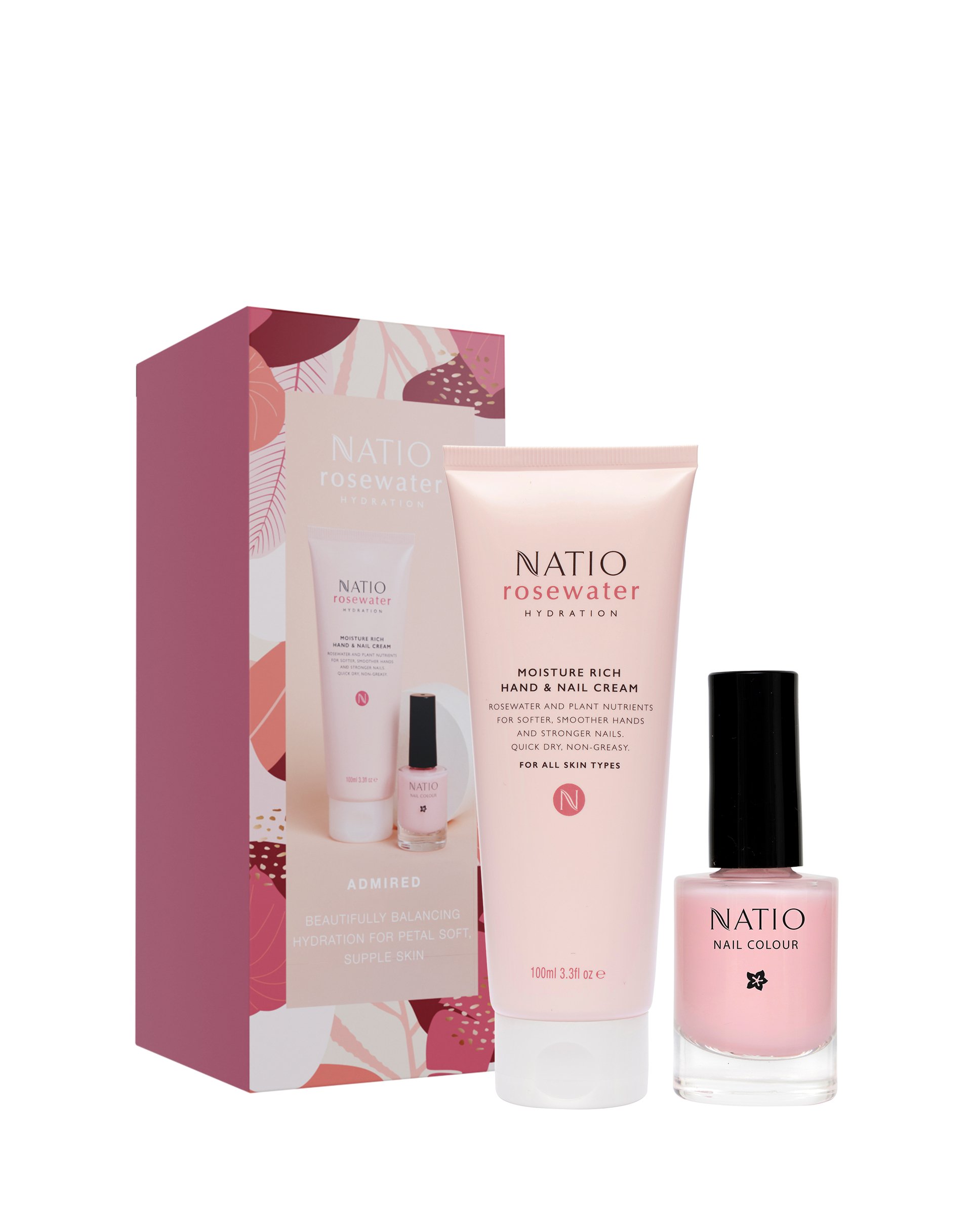 Natio Rosewater Admired Gift Set 2 piece - Image 1