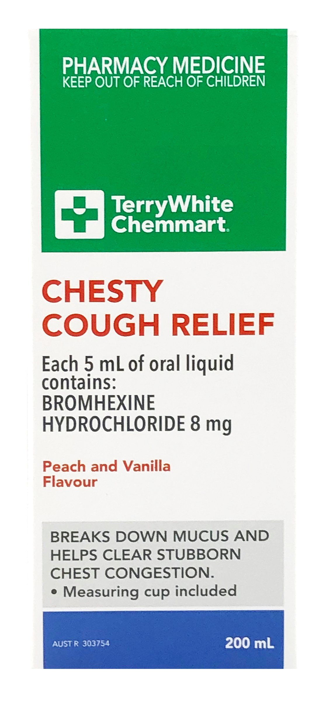 TerryWhite Chemmart Chesty Cough Relief Forte 200ml - Image 3