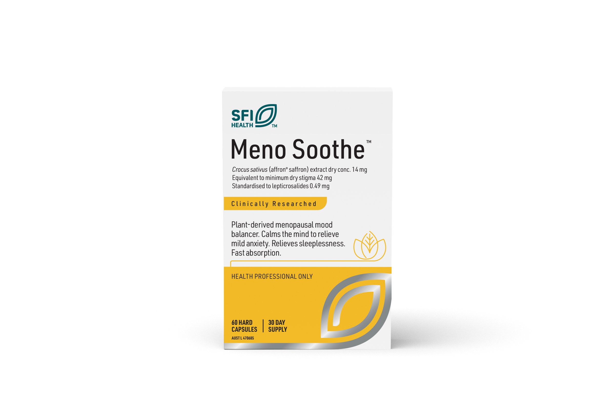SFI Health Meno Soothe 60 capsules
