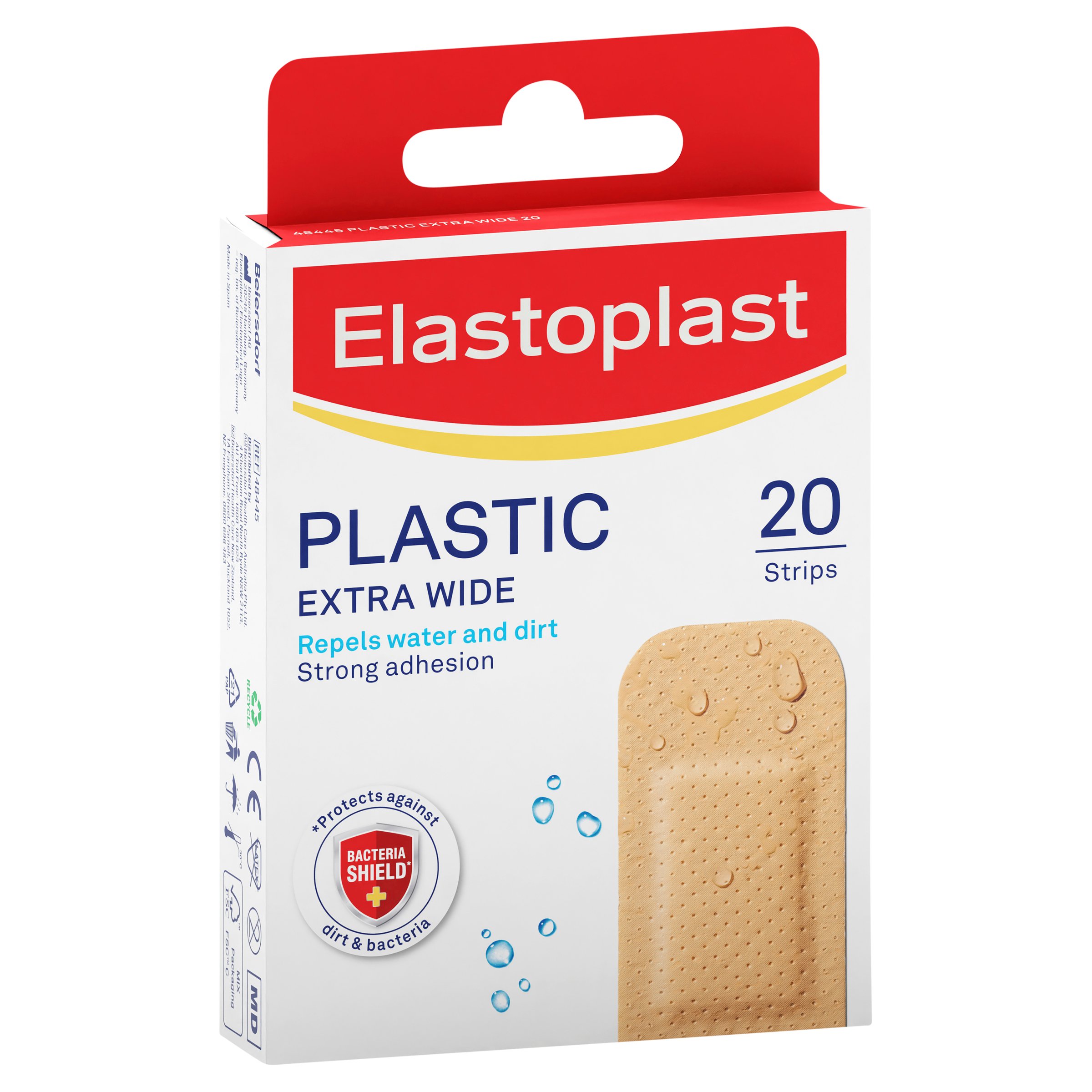 Elastoplast Plastic Strips Extra Wide 20 pack - Image 5