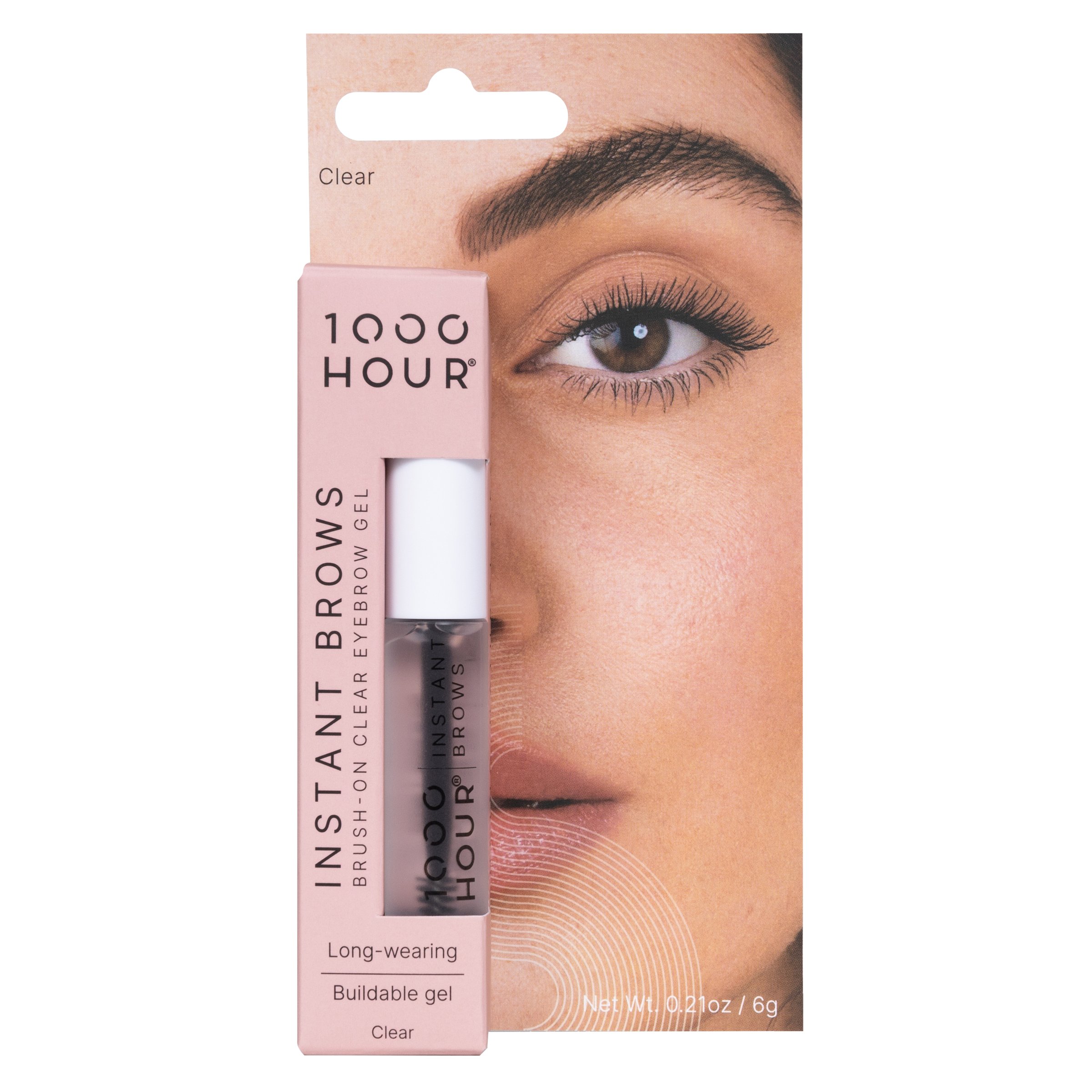 1000 Hour Instant Brows Mascara Clear 1 pack - Image 1