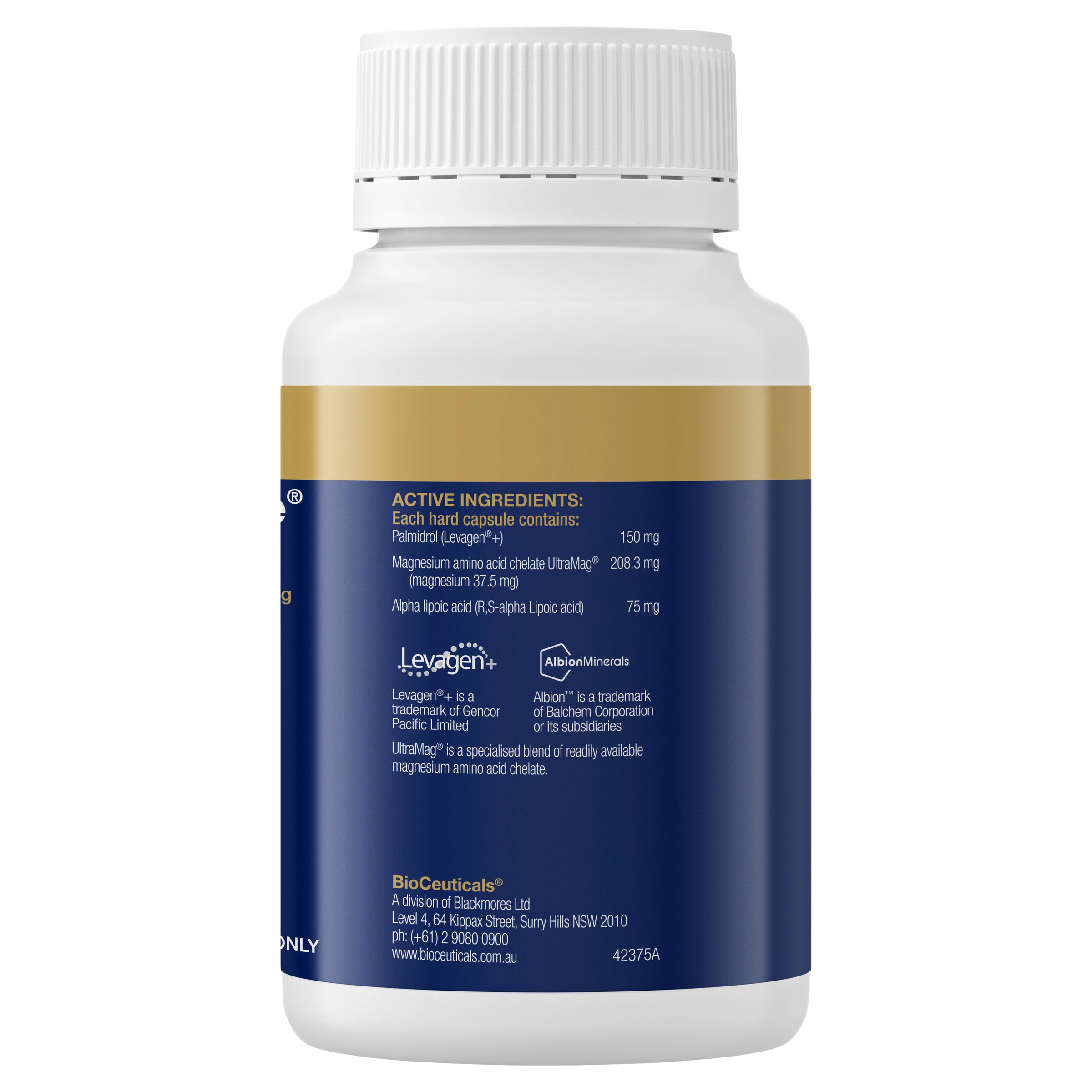 BioCeuticals Ultra Muscle + Pain Relief 56 capsules - Image 2