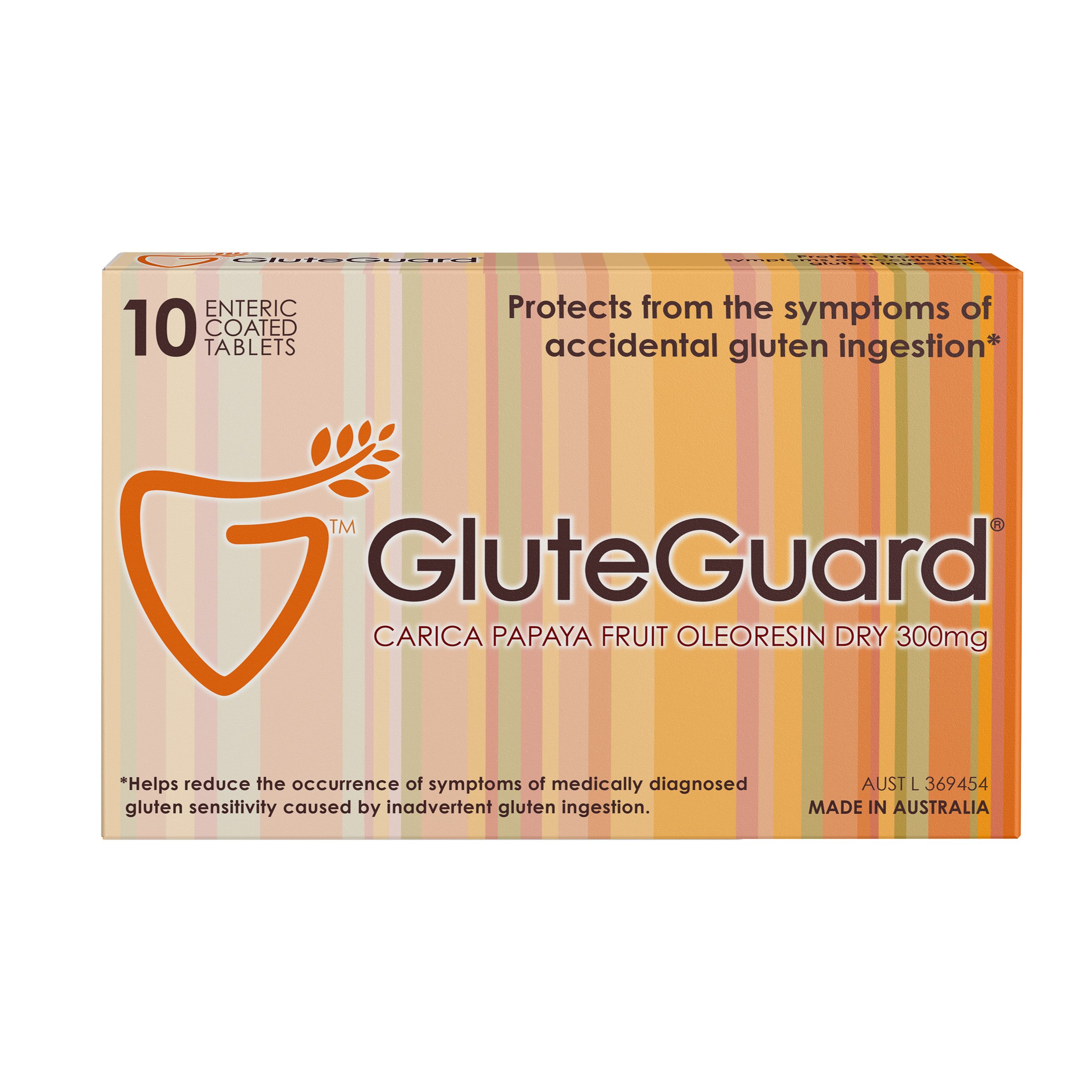 GluteGuard Blister Pack 10 tablets - Image 1